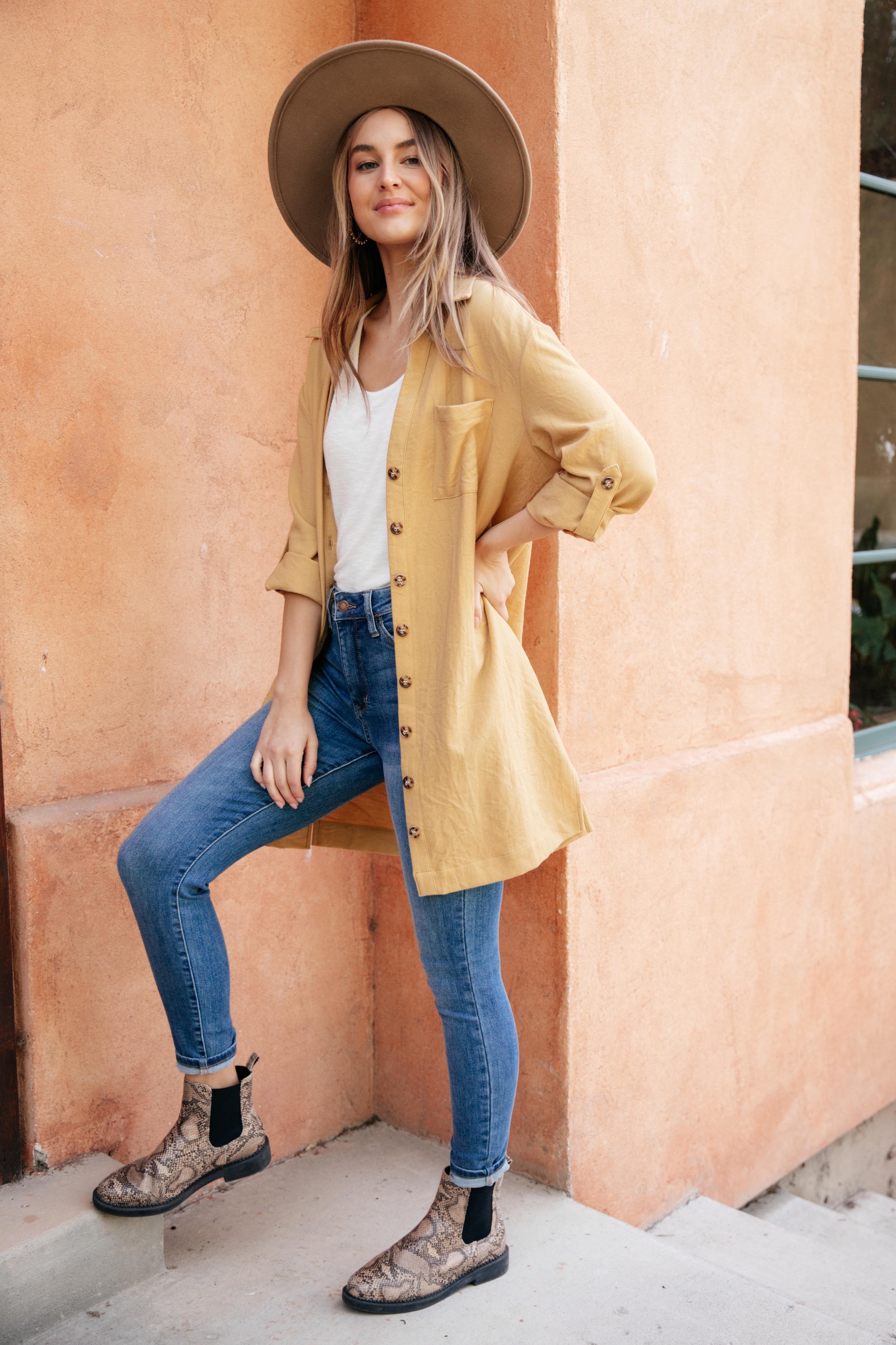 Button Up Day Tunic