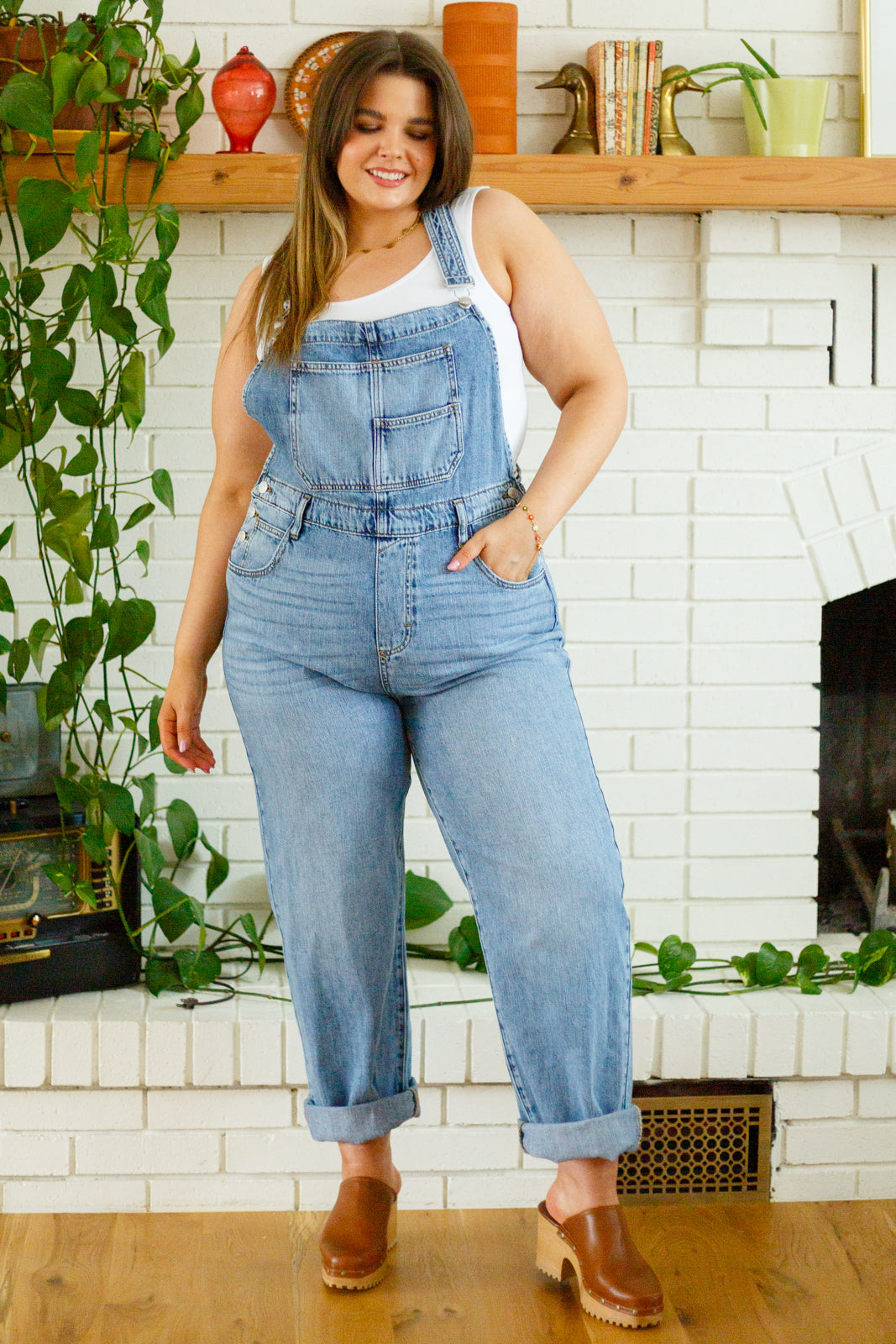 Adeline Denim Overalls