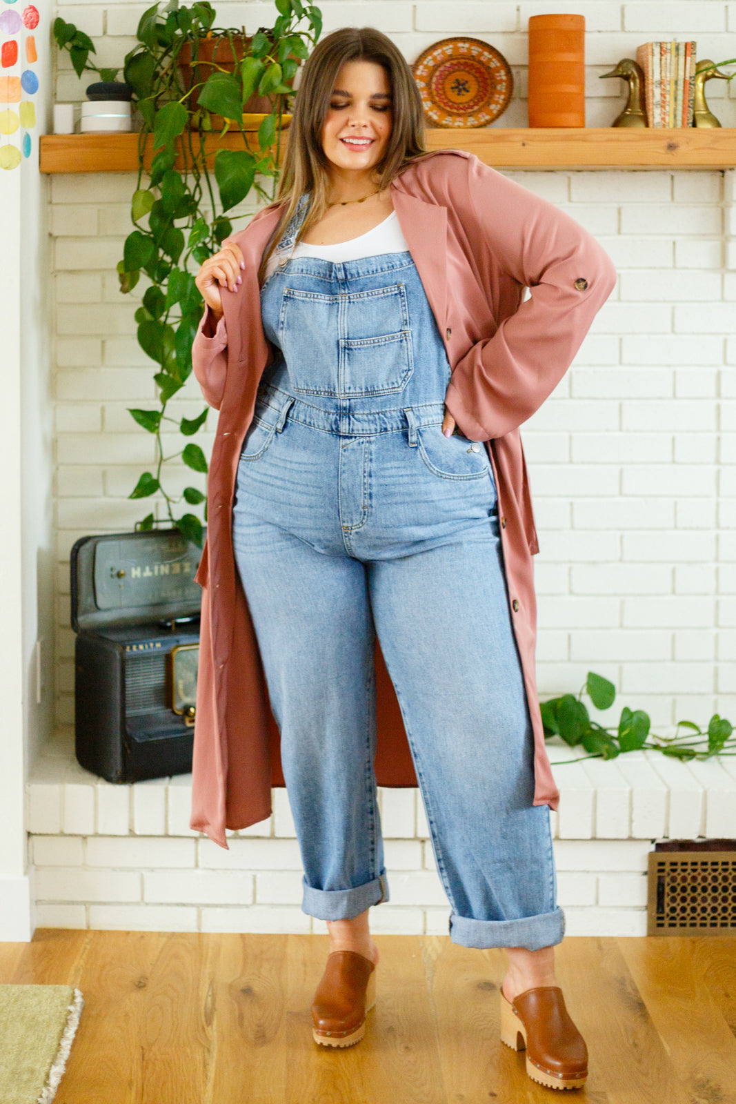Adeline Denim Overalls