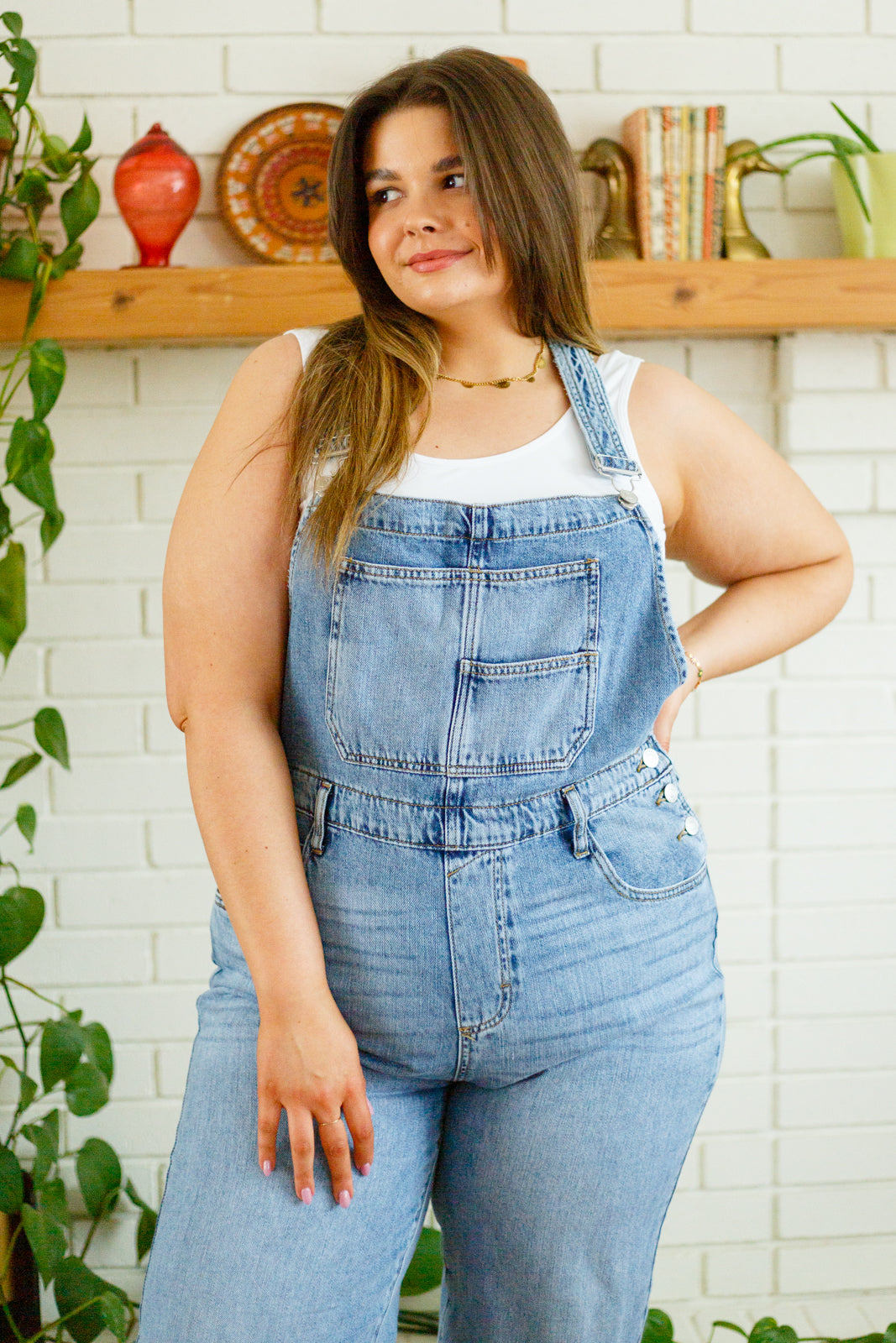 Adeline Denim Overalls