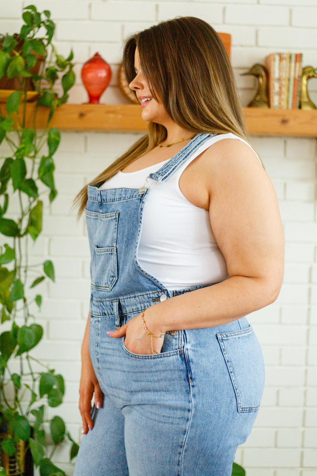 Adeline Denim Overalls