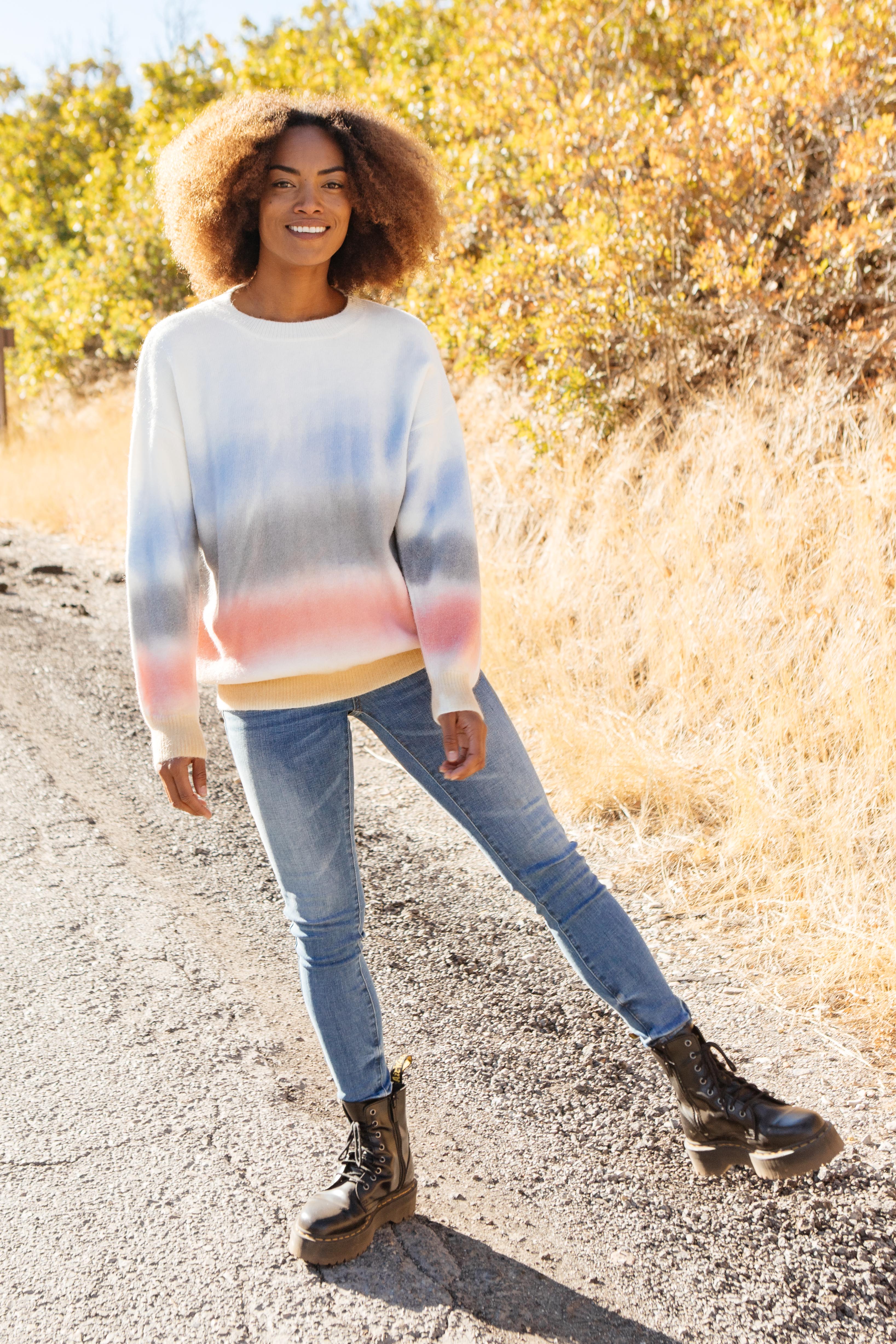 Blurred Lines Sweater