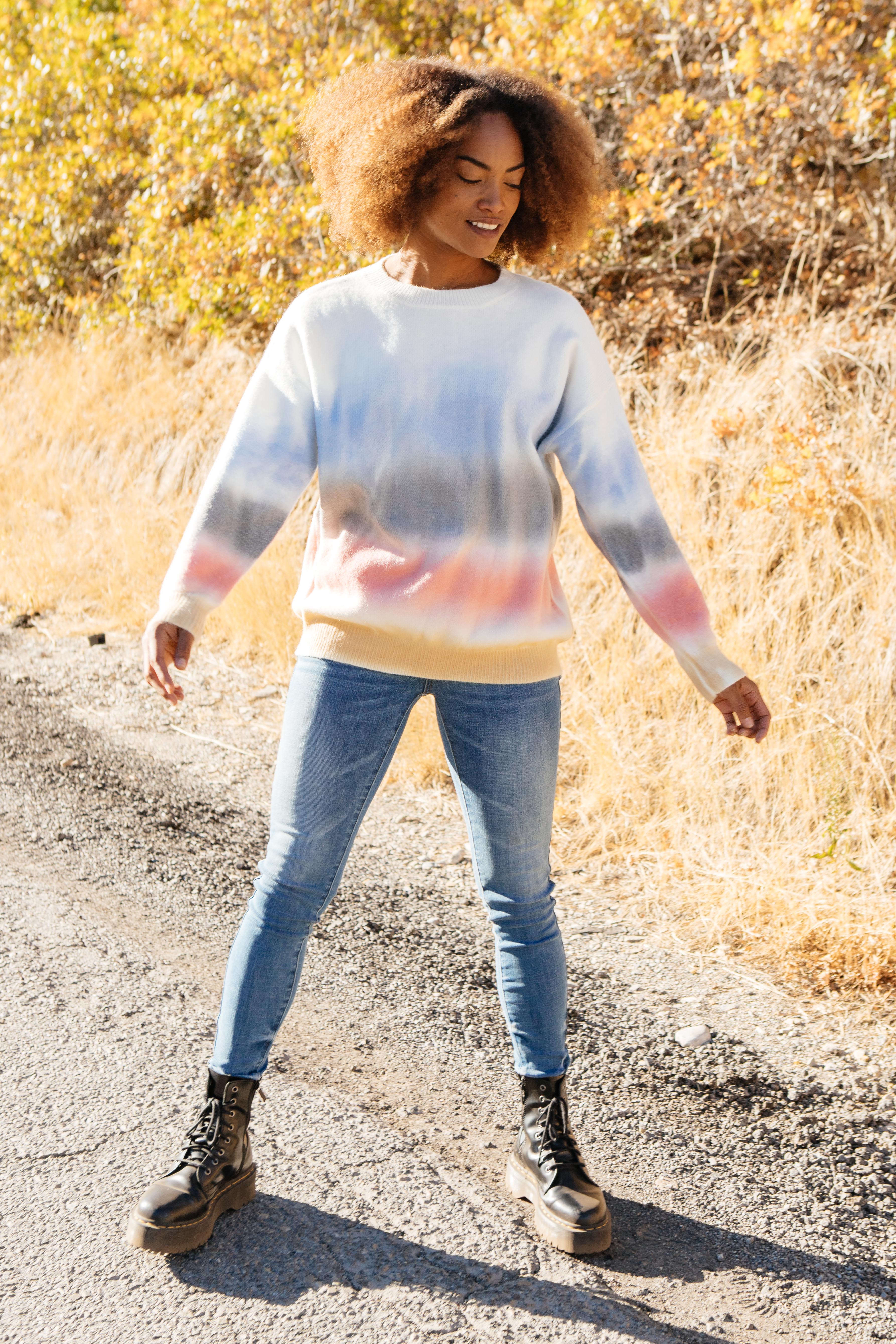 Blurred Lines Sweater