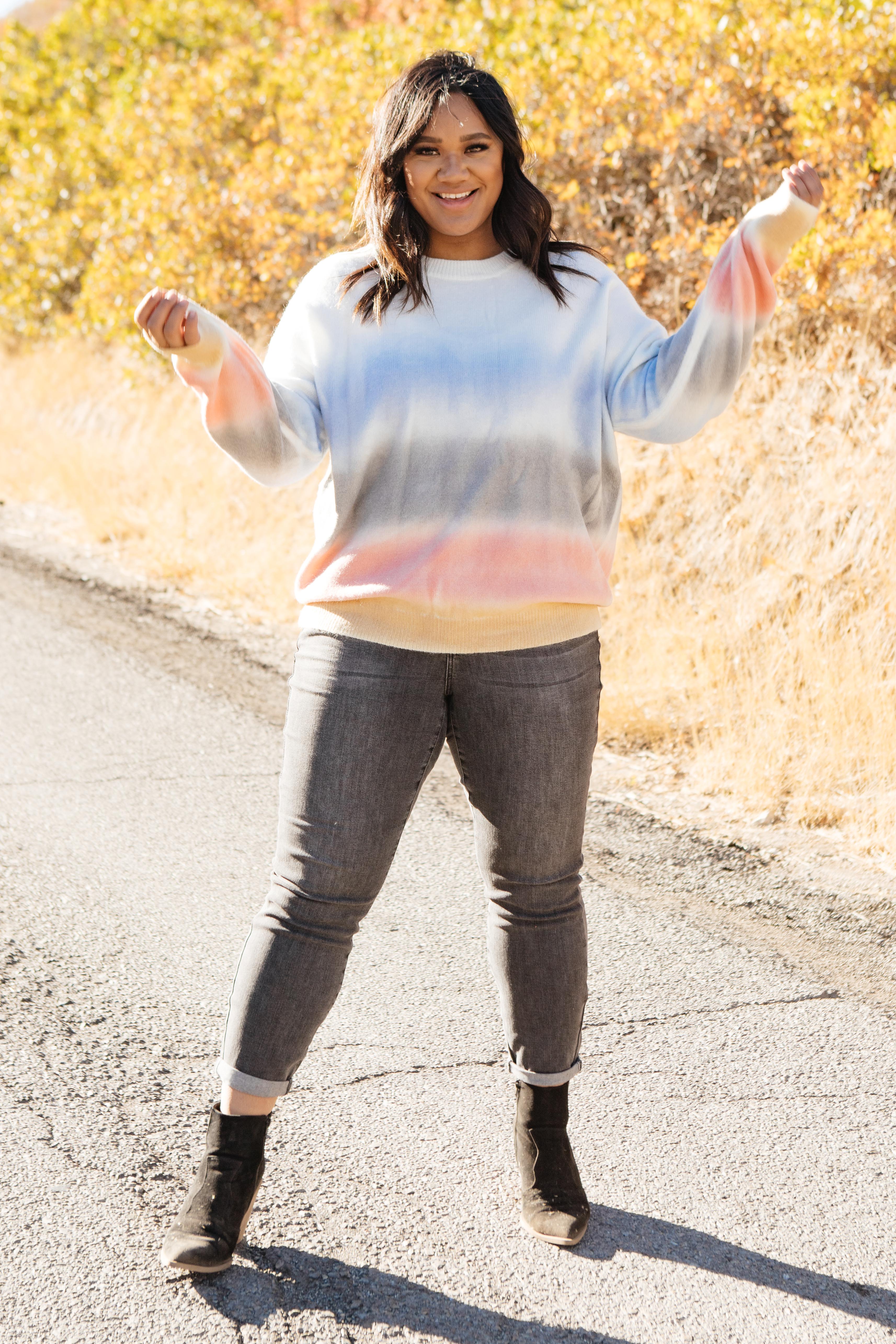 Blurred Lines Sweater