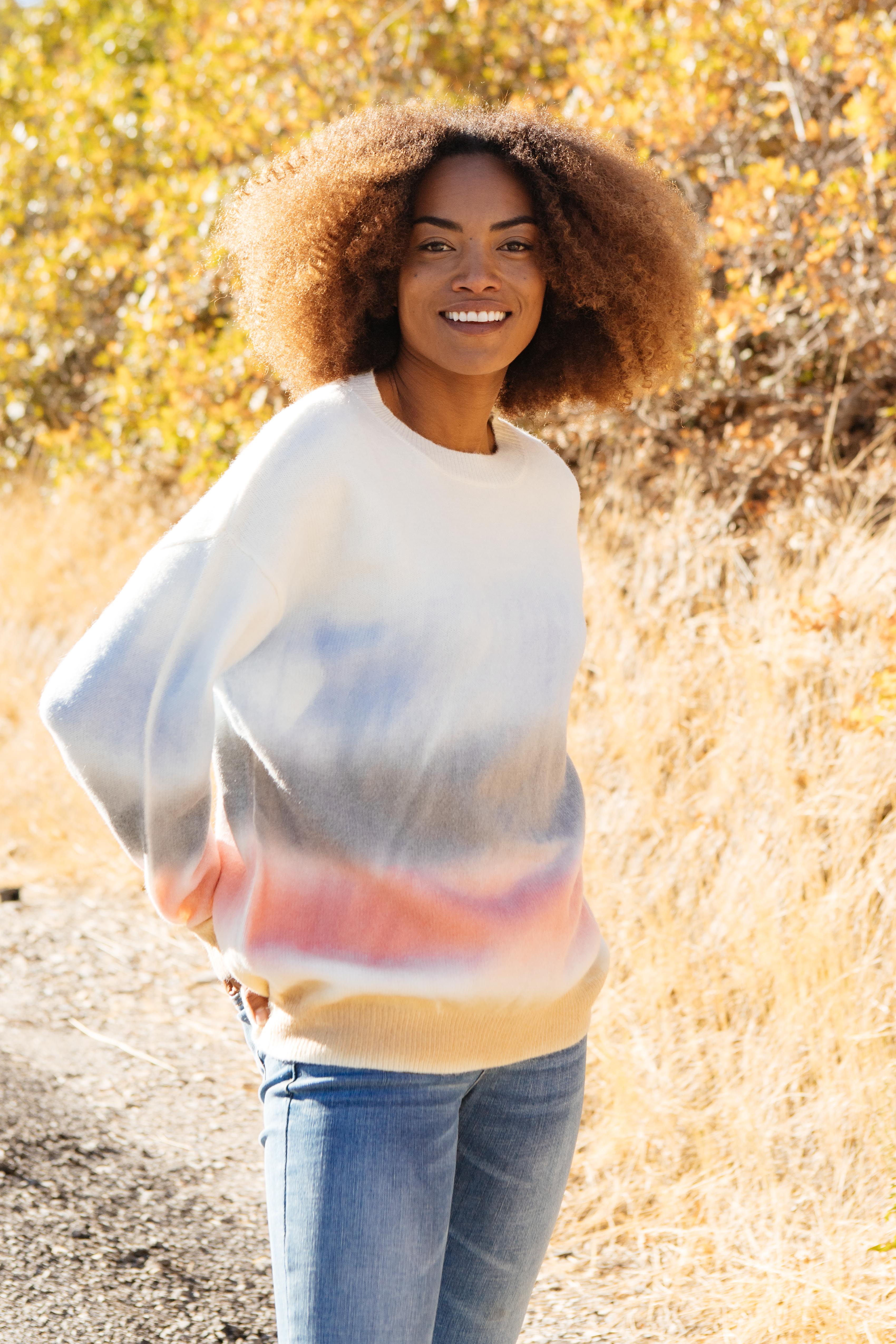 Blurred Lines Sweater