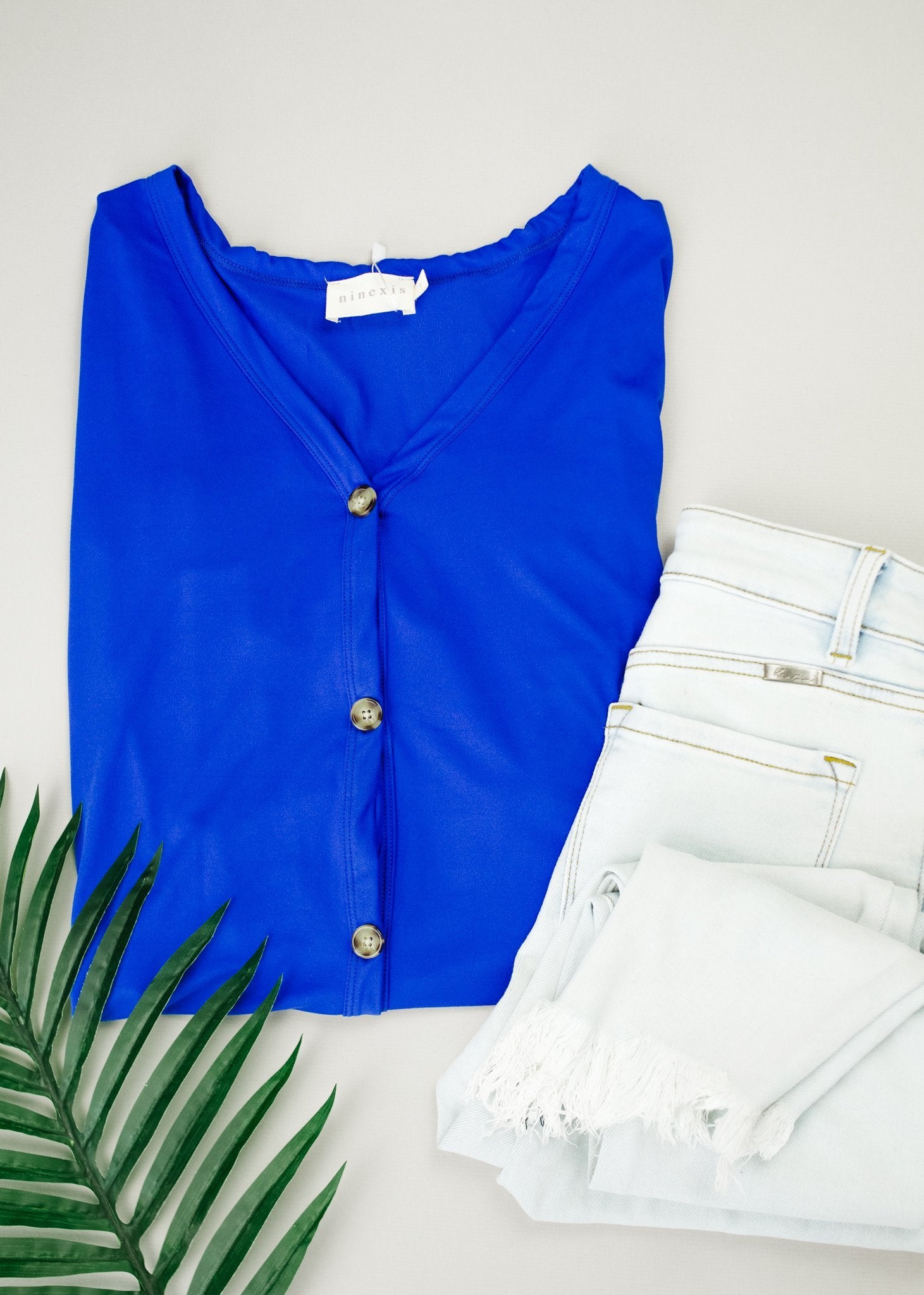 Button-down Comfort In Blue