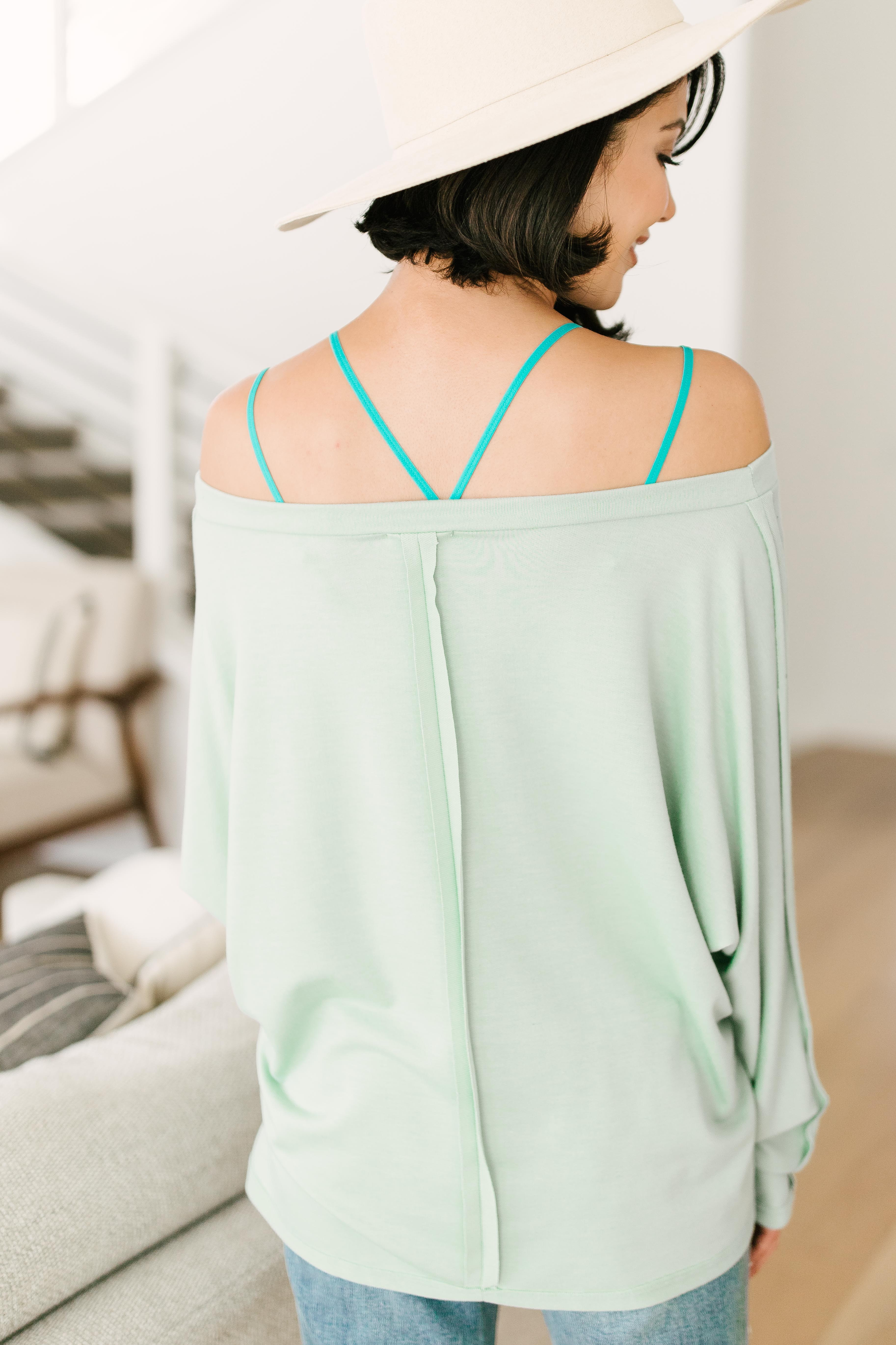 Center Stage Sweater in Sage