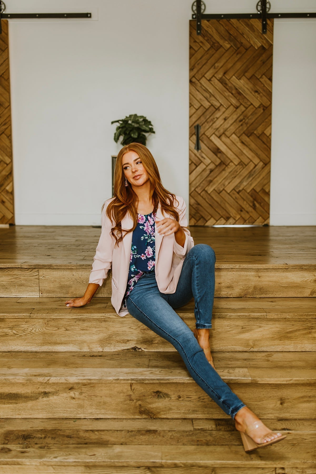 Crowd Charmer Floral Cap Sleeve Blouse