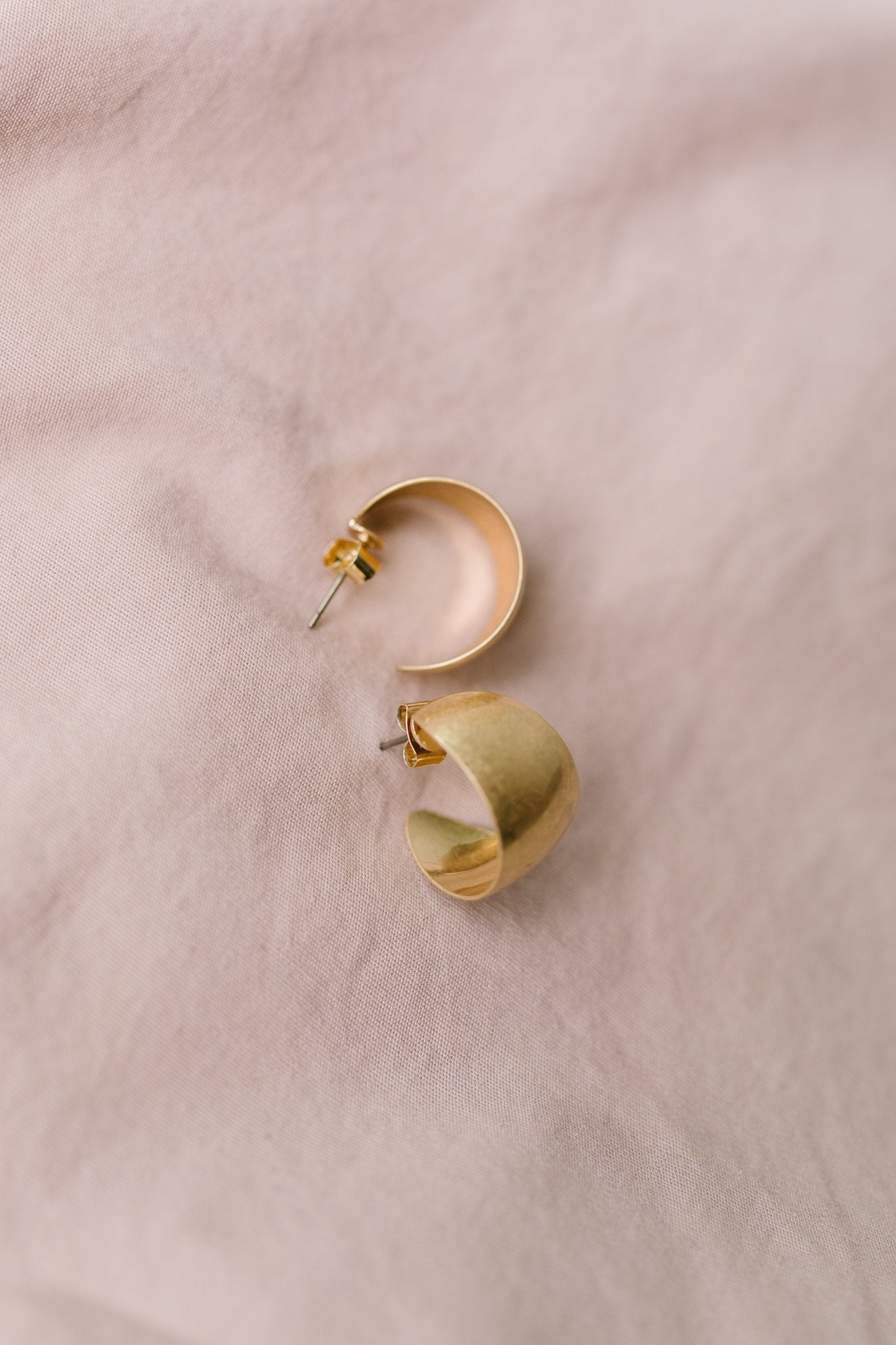 Chunky Small Hoop Earrings
