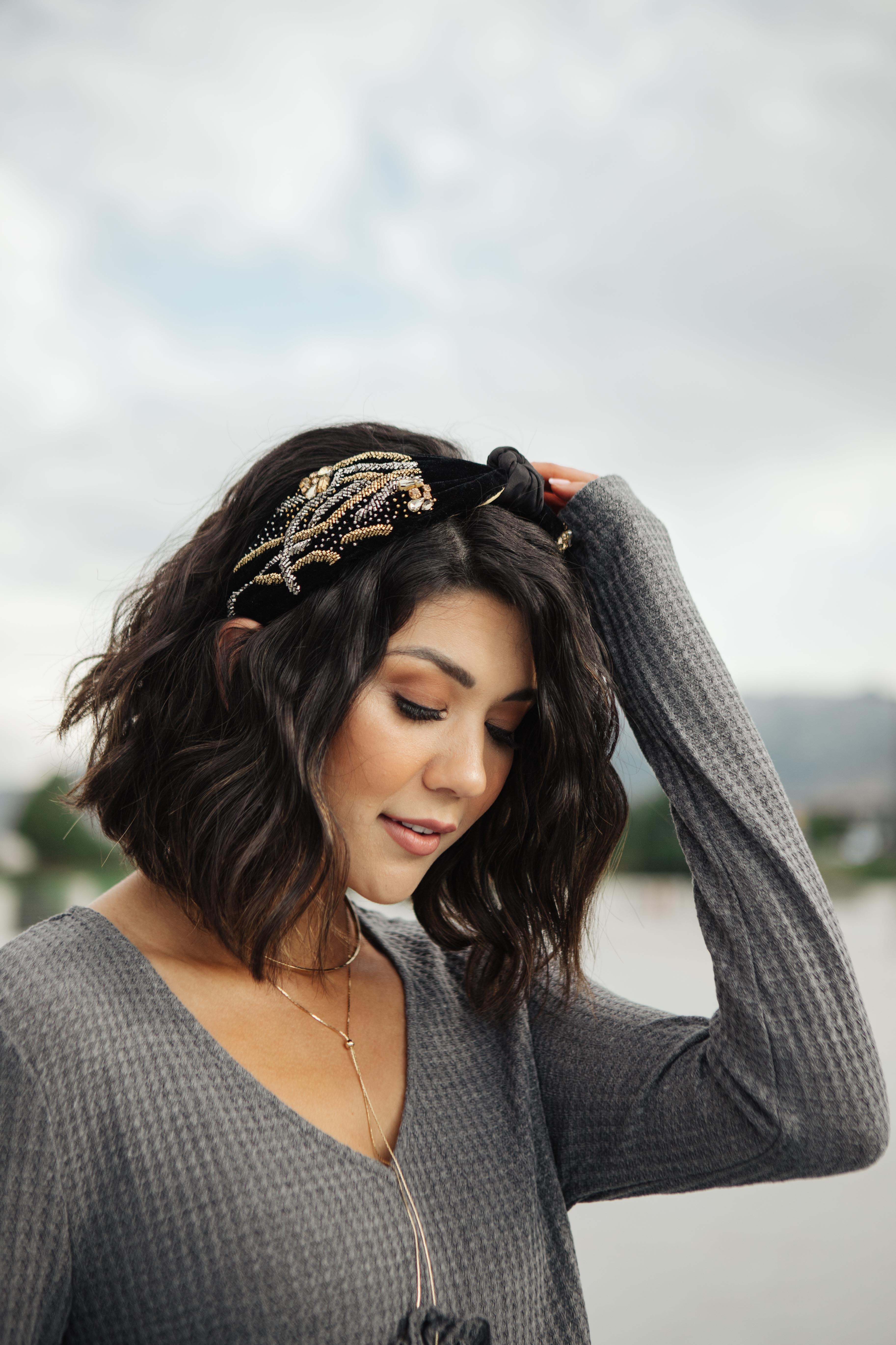 Dark Magic Velvet Headband