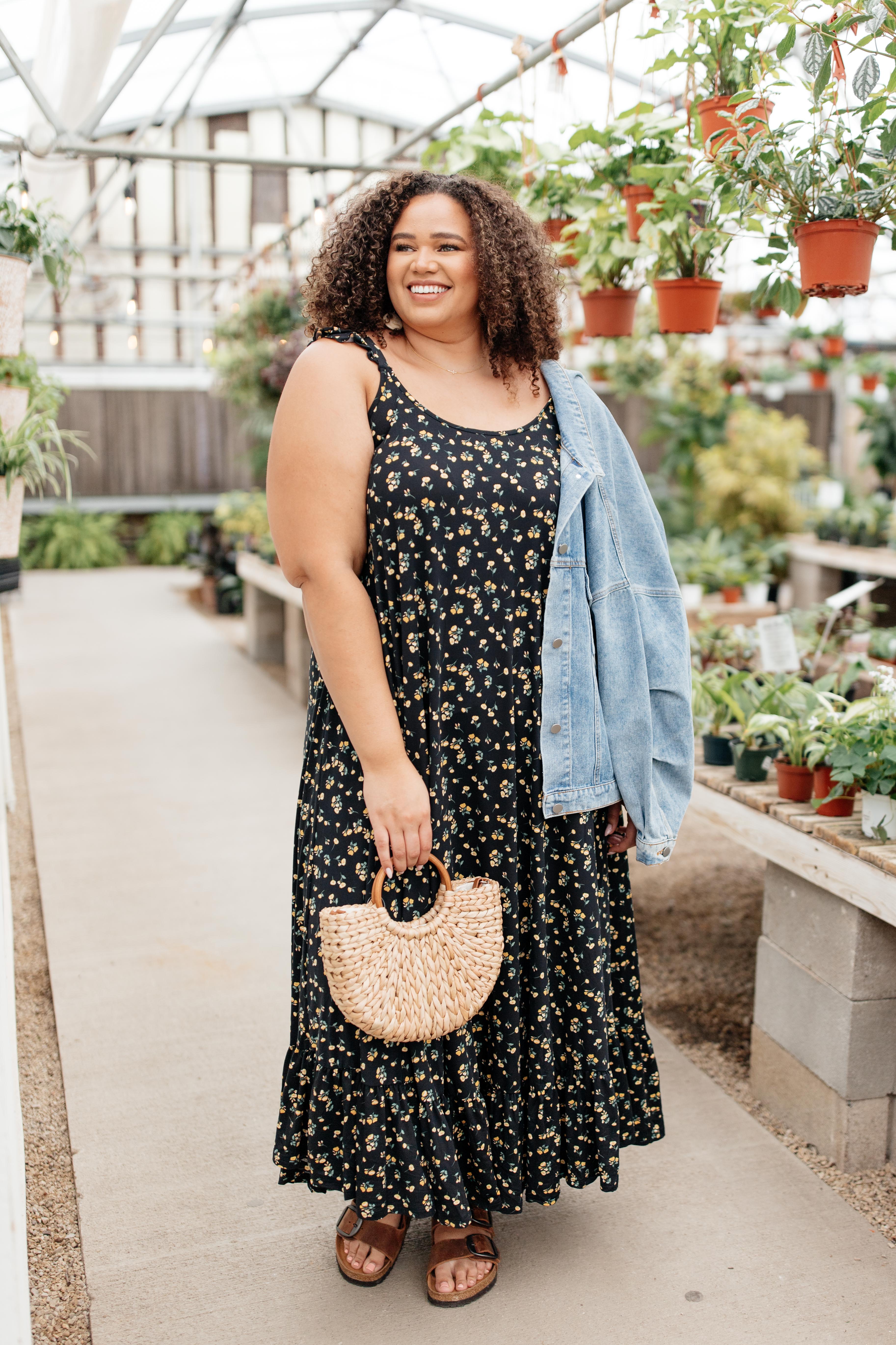 Dream Getaway Dress in Black