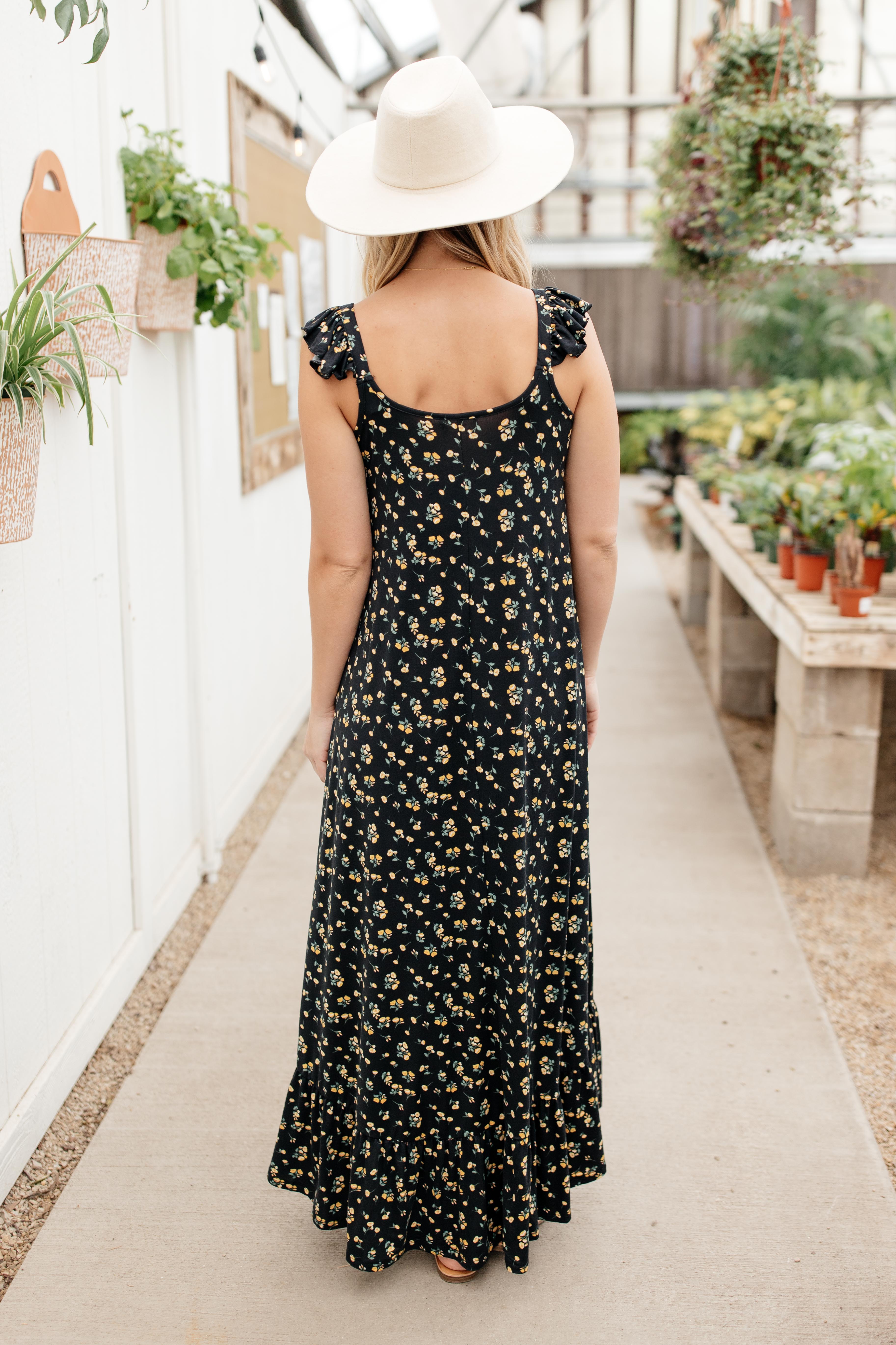 Dream Getaway Dress in Black