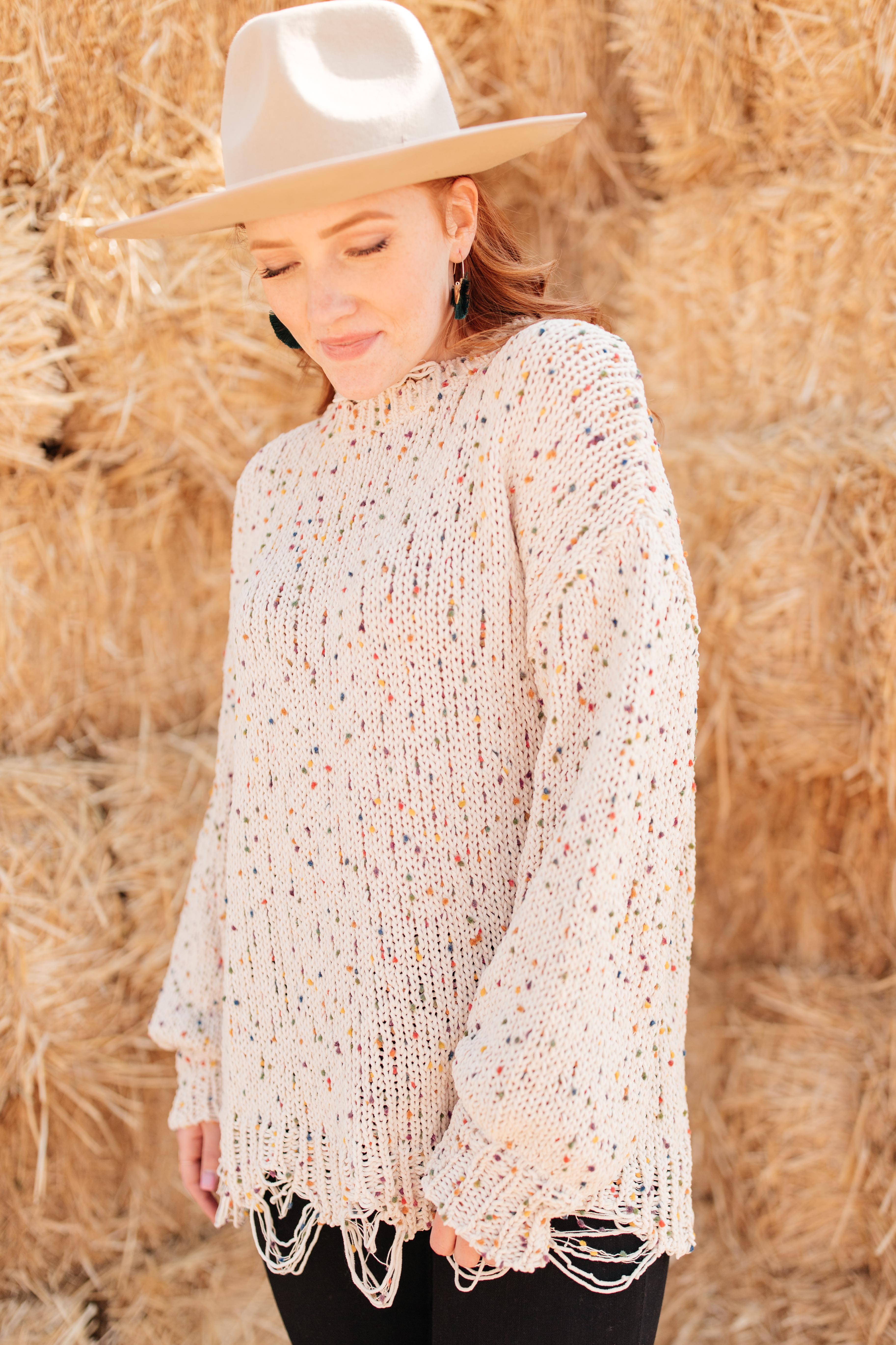 Dusted With Colors in Cream