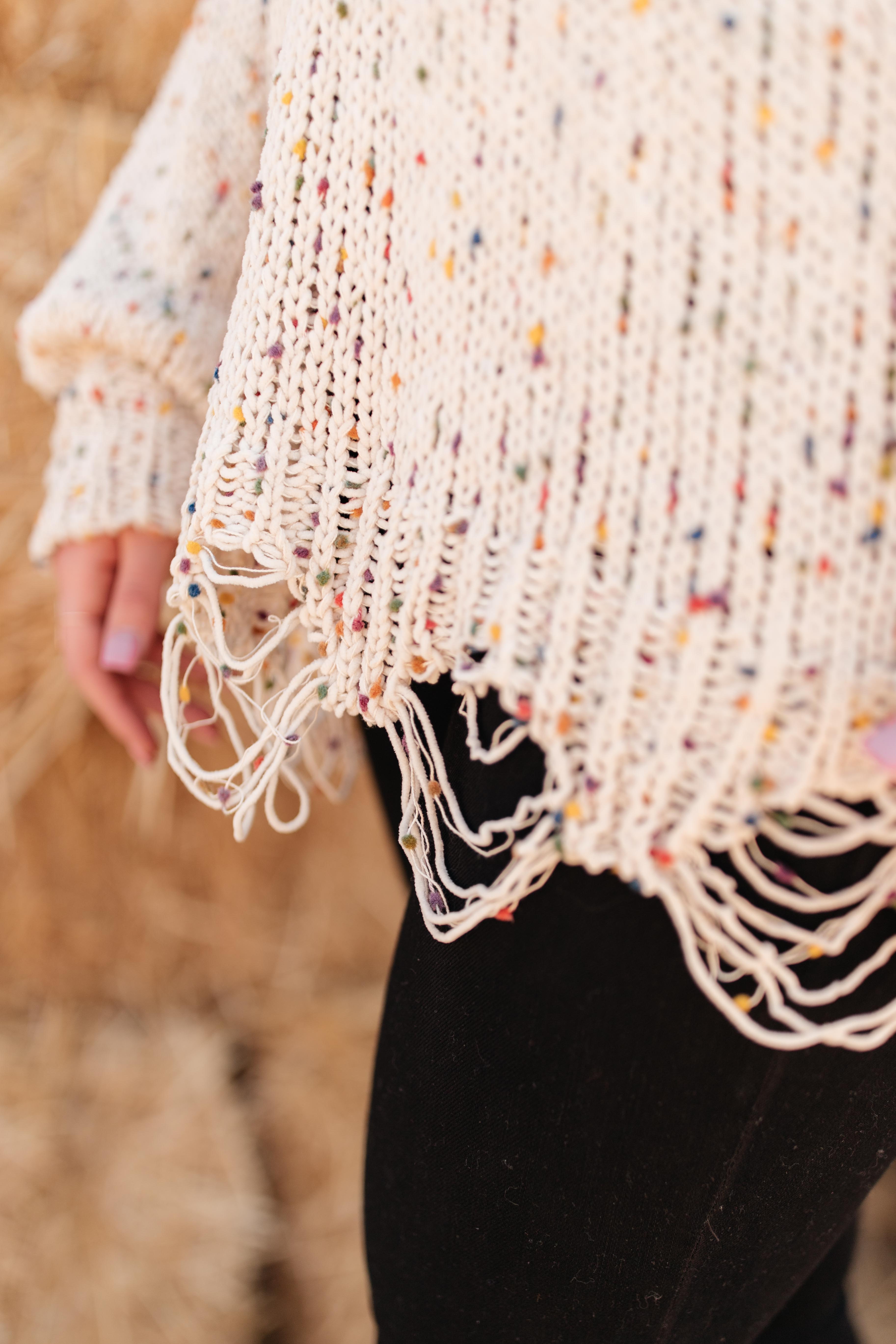 Dusted With Colors in Cream