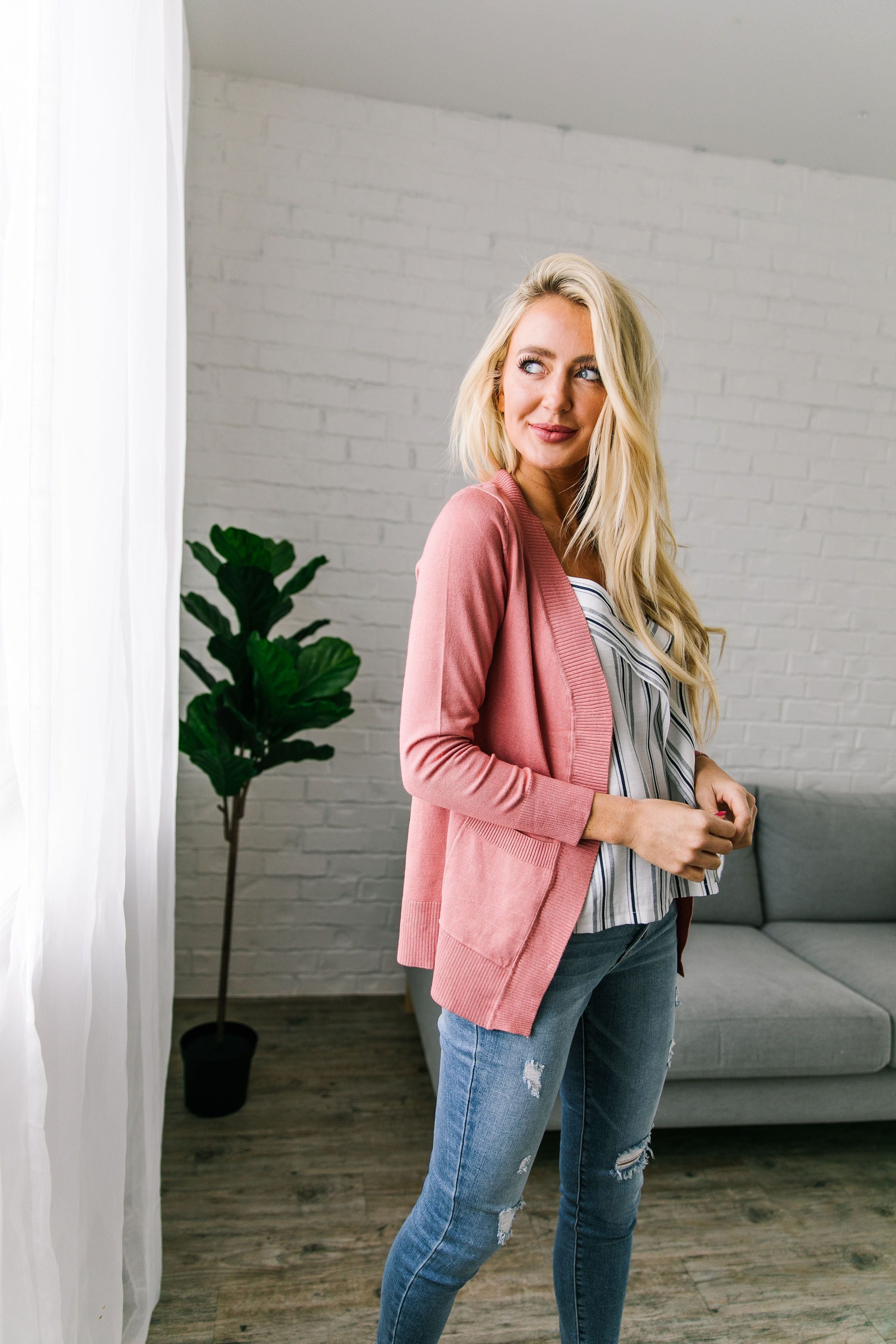 Everything's Coming Up Roses Cardigan