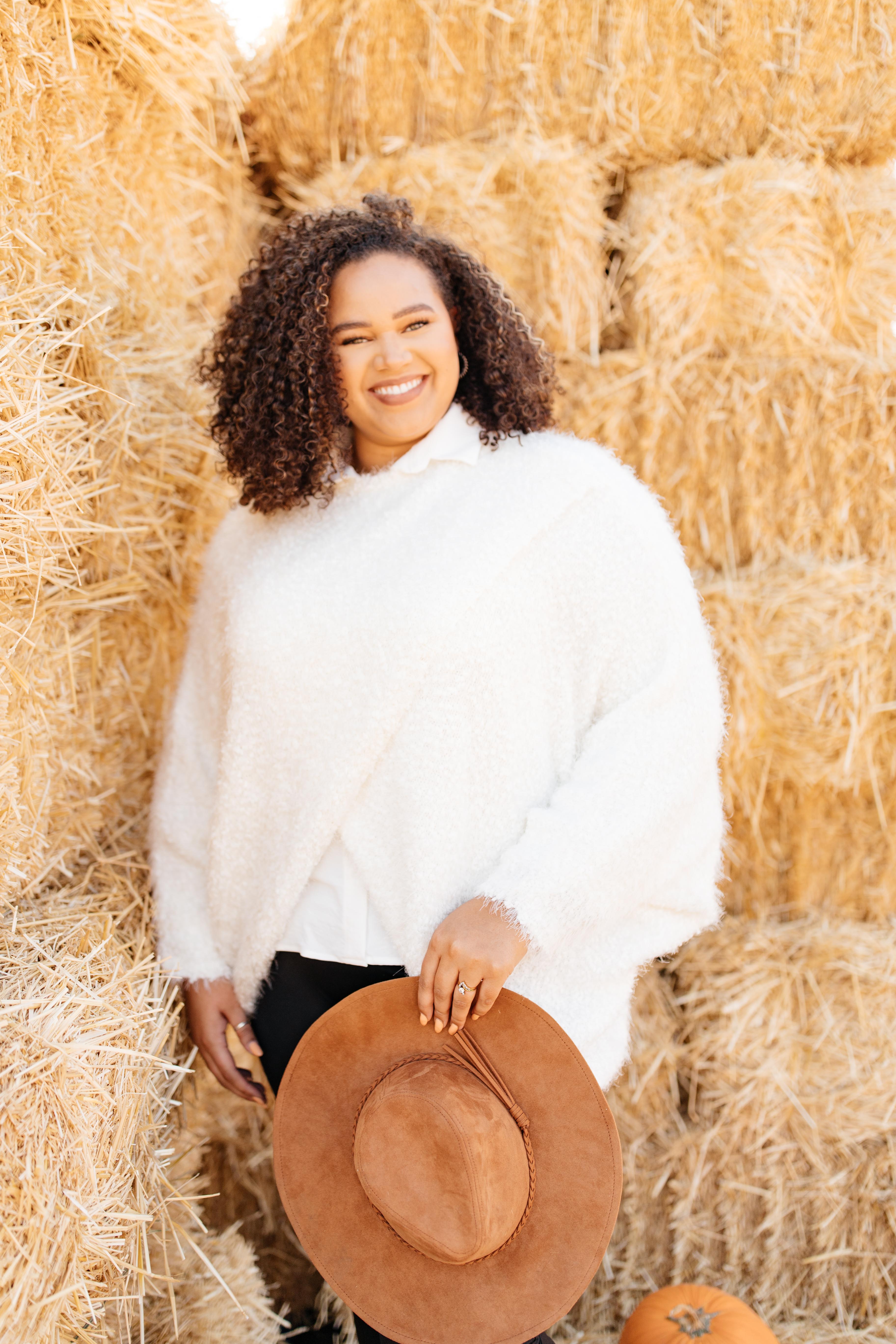 Fantastic Fuzzy Poncho Cardigan