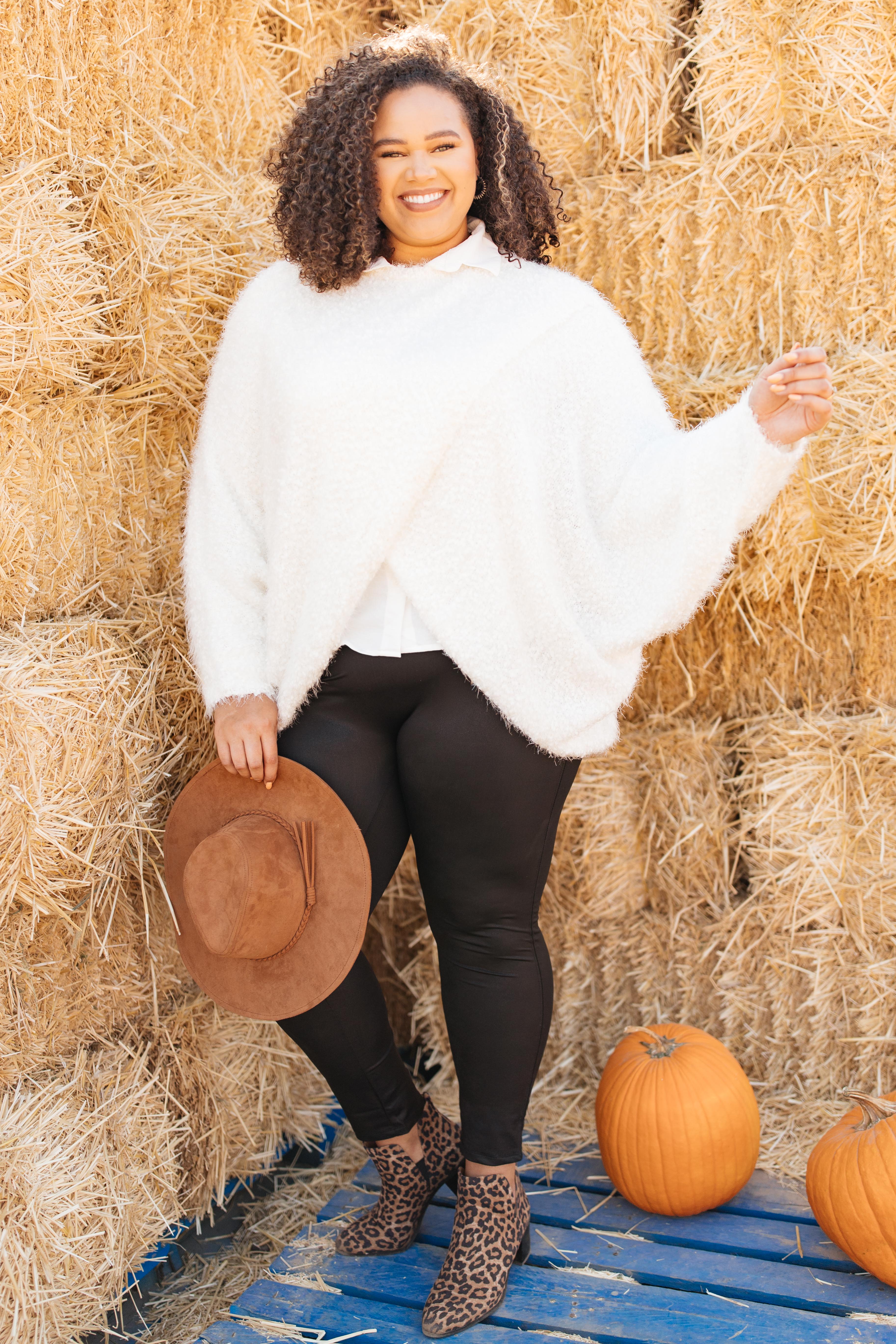 Fantastic Fuzzy Poncho Cardigan