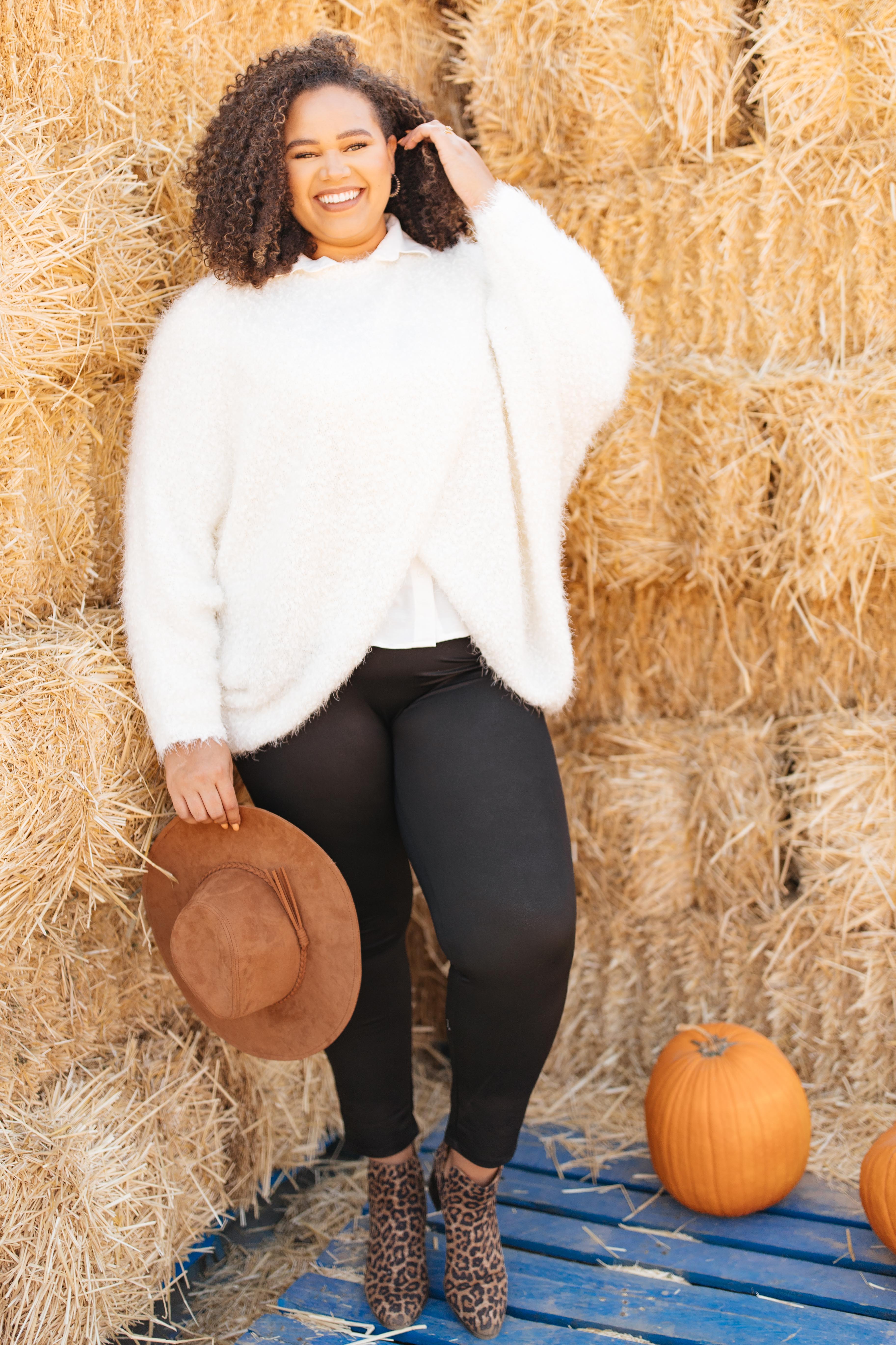 Fantastic Fuzzy Poncho Cardigan