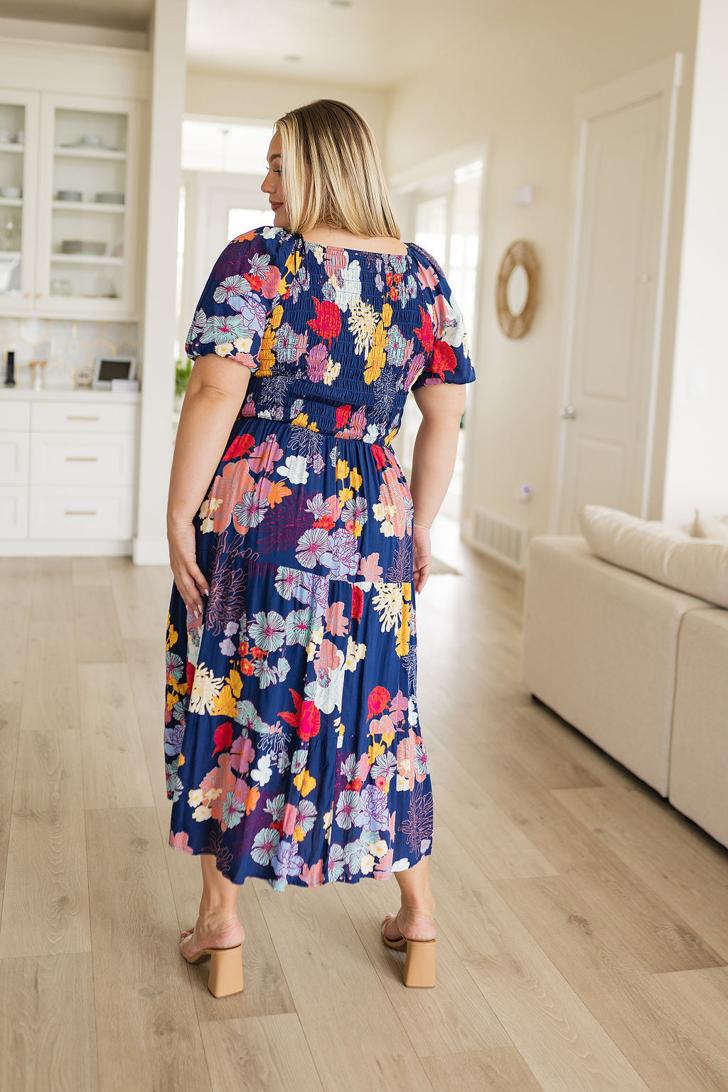 Farmer's Market Floral Dress