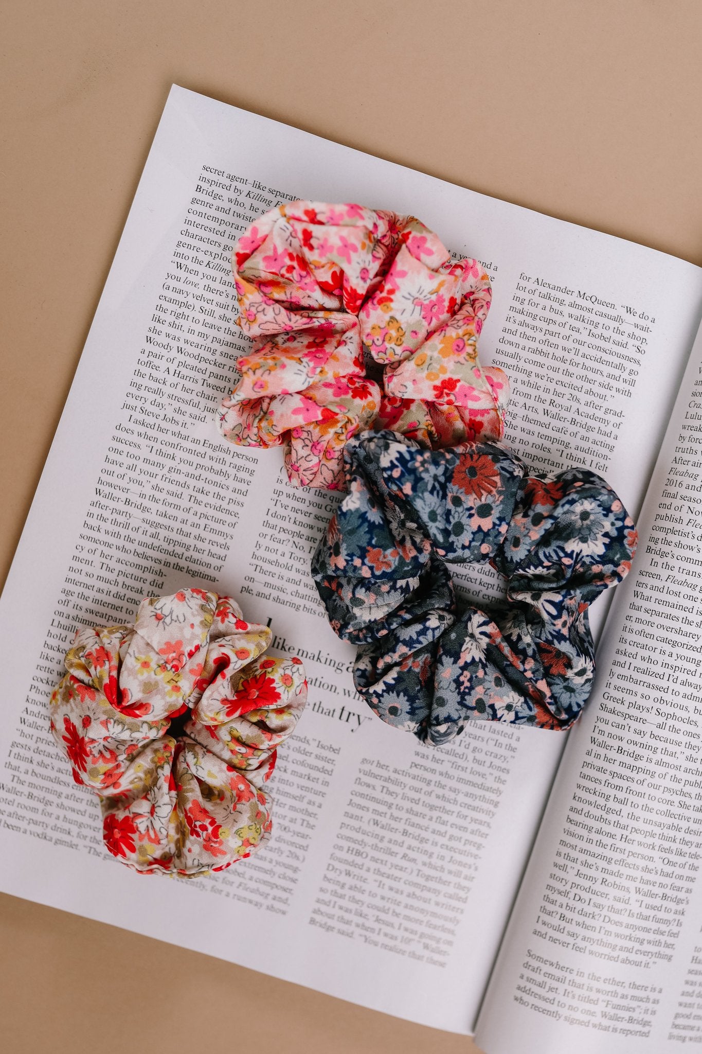 Floral Fantasy Scrunchie Set