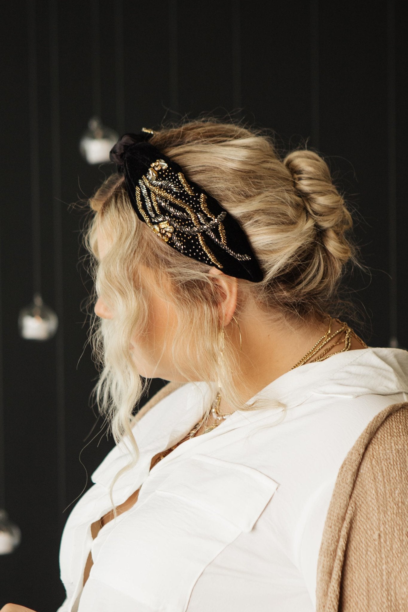Dark Magic Velvet Headband