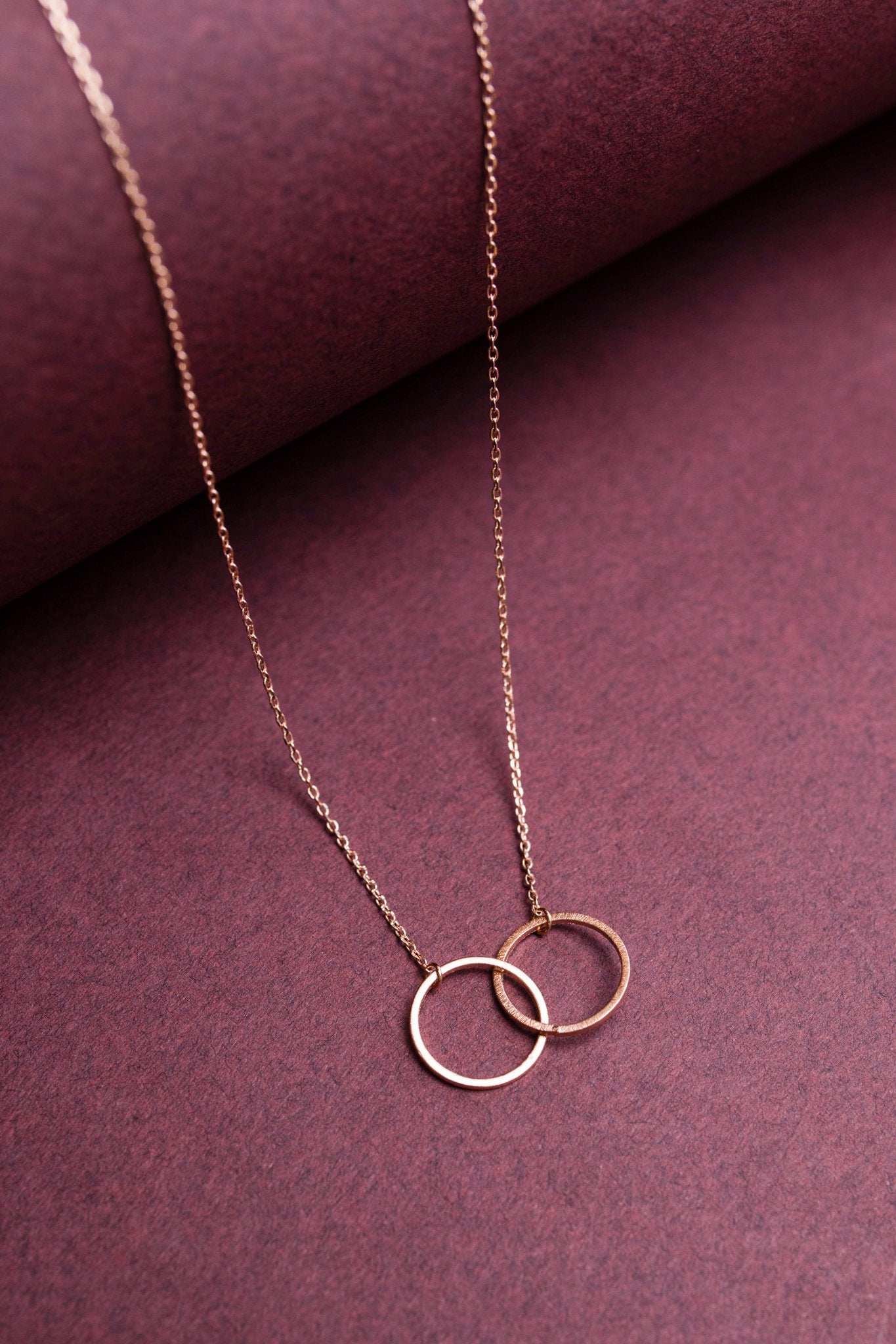 Hoops and Links Necklace