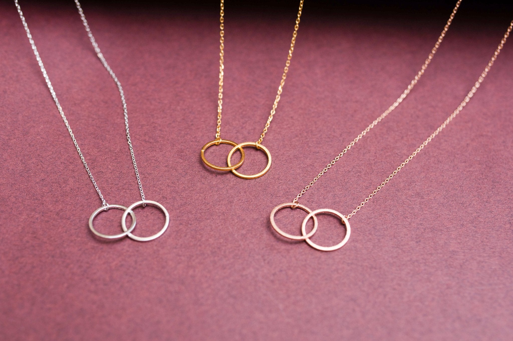 Hoops and Links Necklace