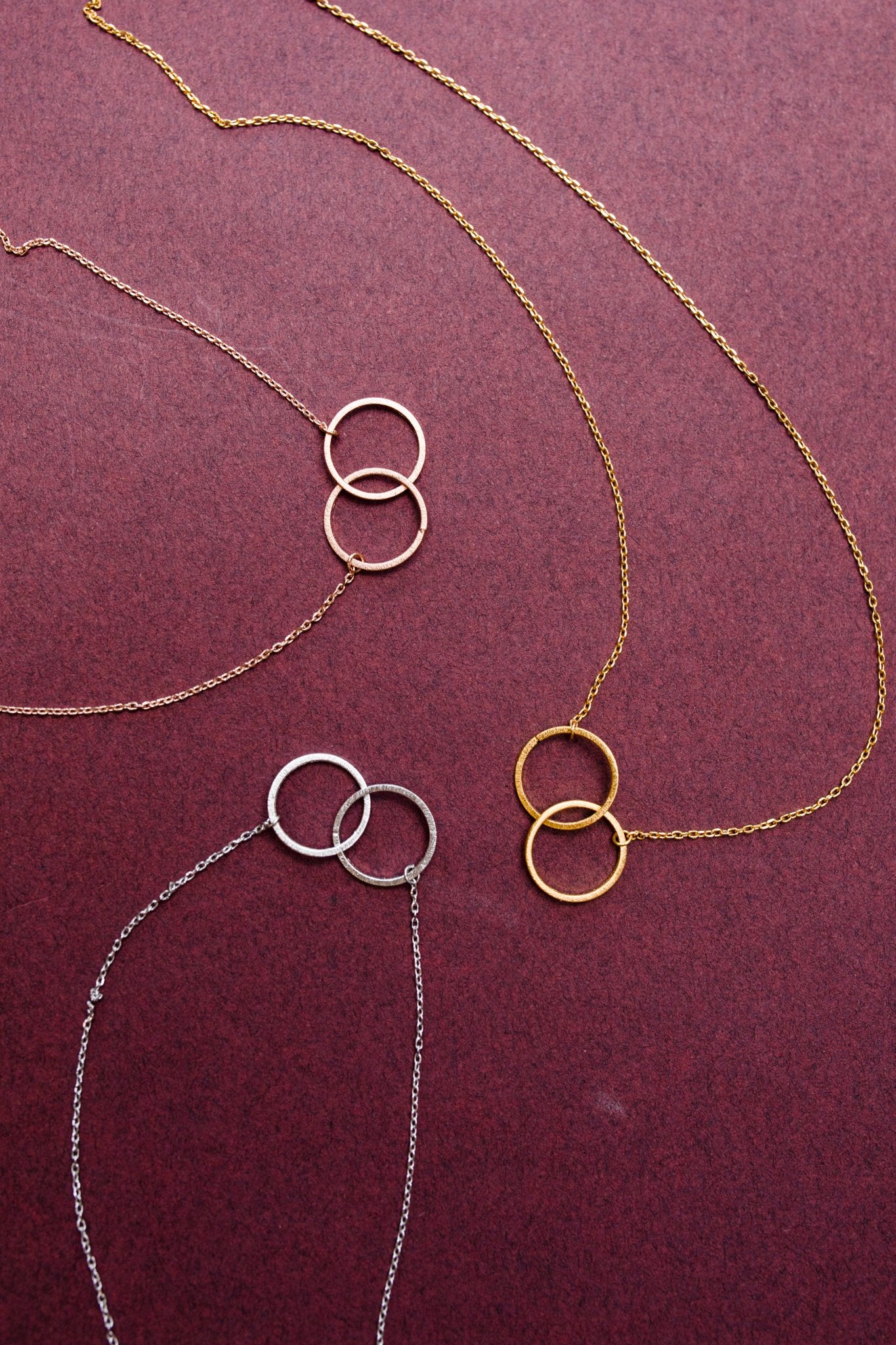 Hoops and Links Necklace