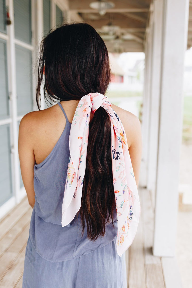 Lush Blush Tropical Scarf