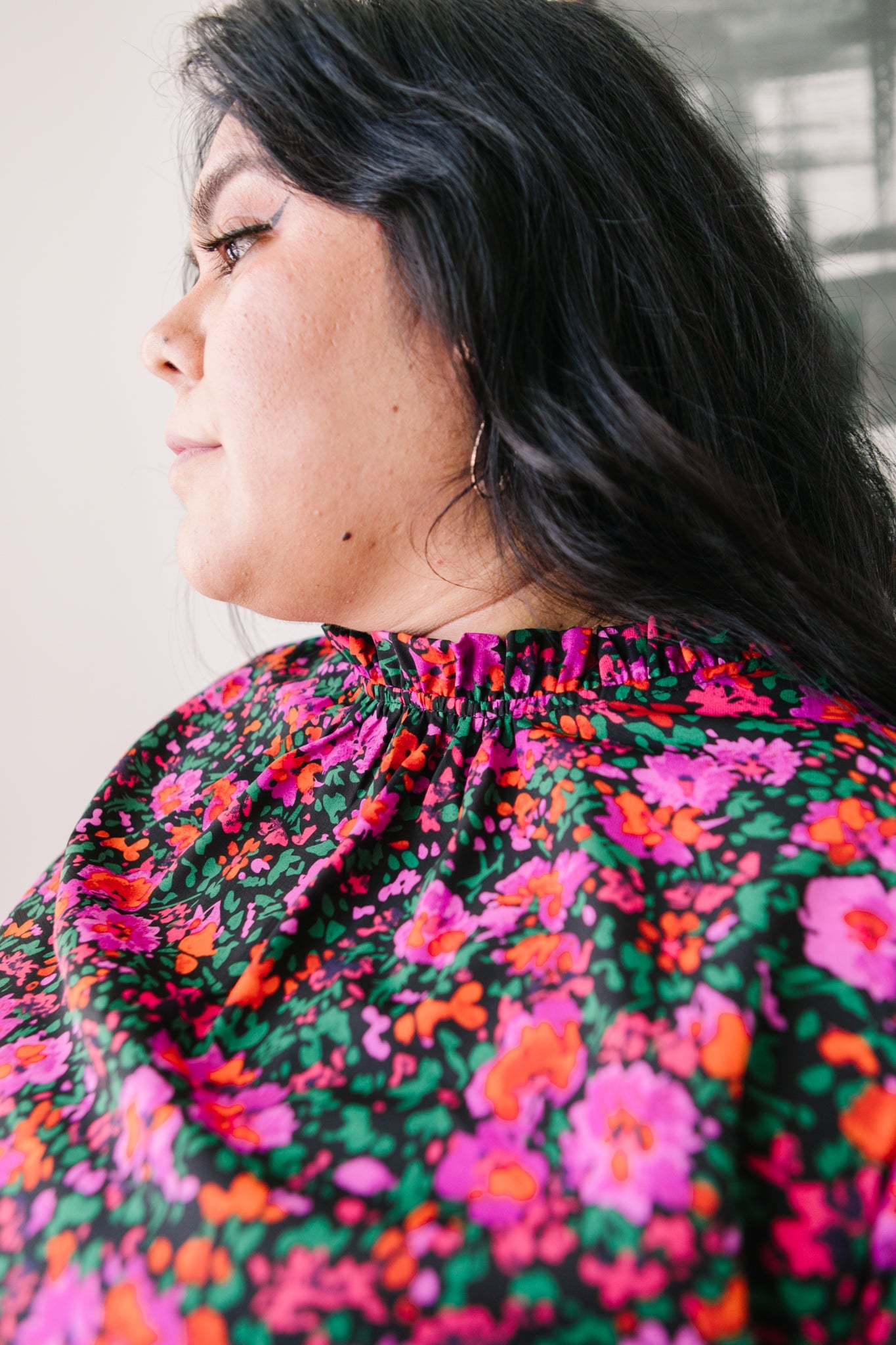 Lush In Floral Blouse