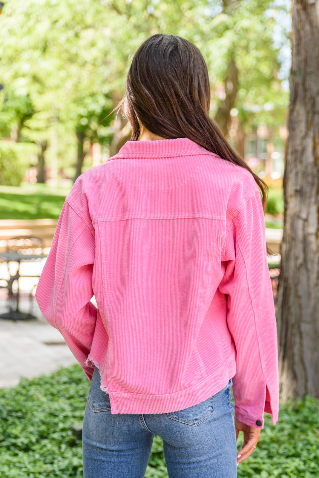 Main Stage Jacket In Hot Pink