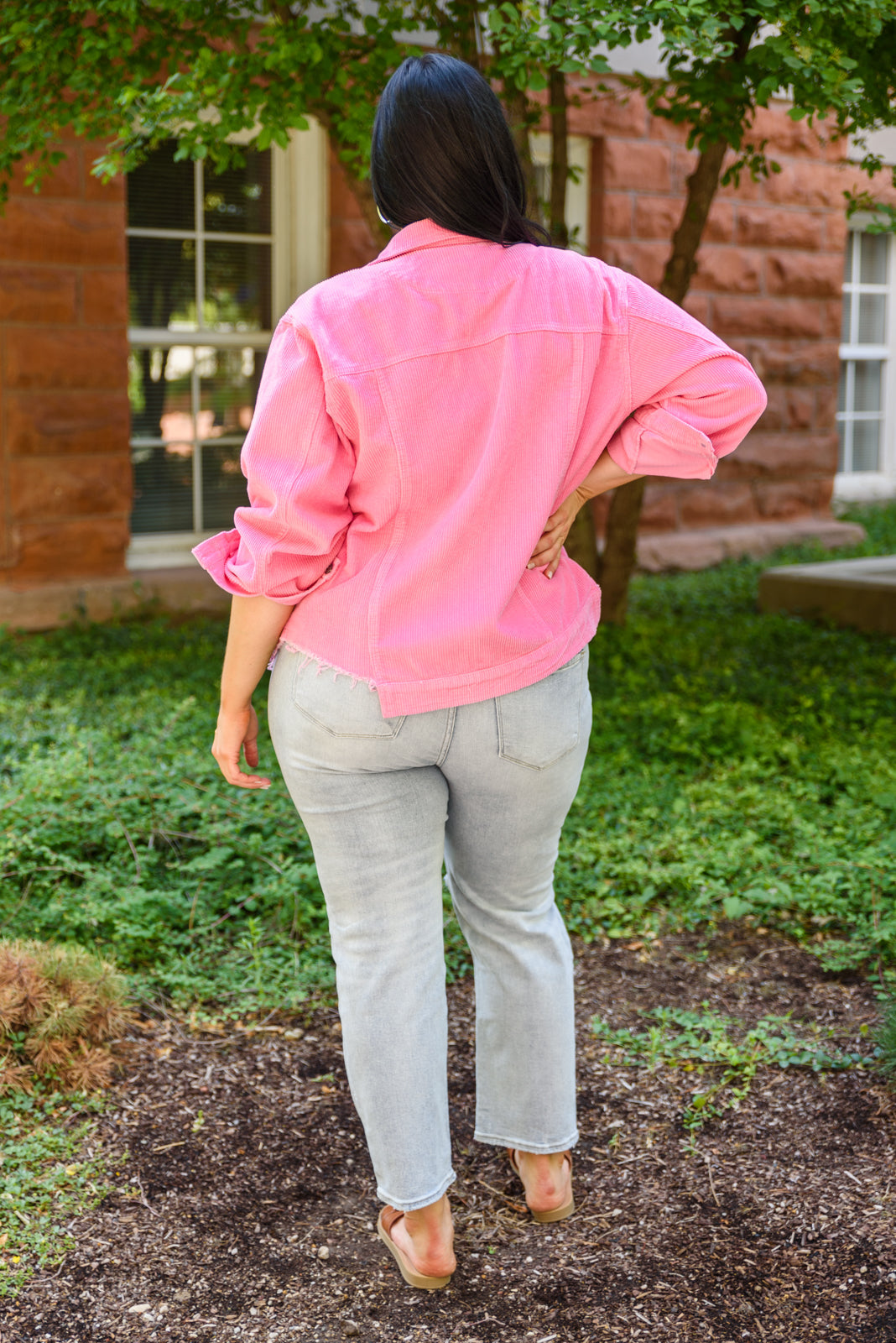Main Stage Jacket In Hot Pink