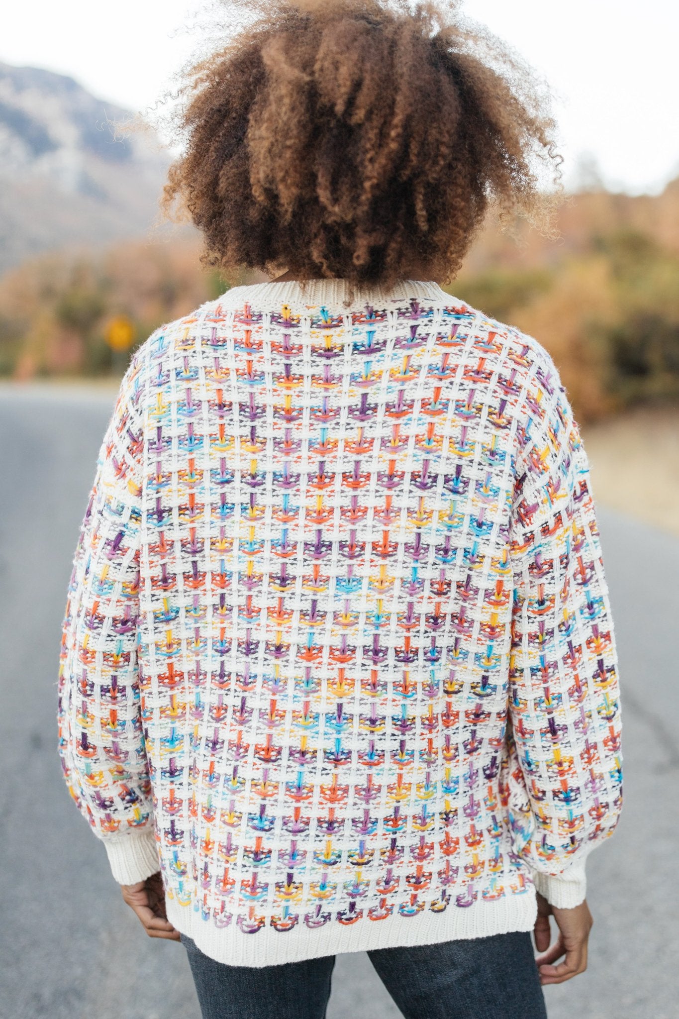 Makin' Me Love You Multicolored Sweater