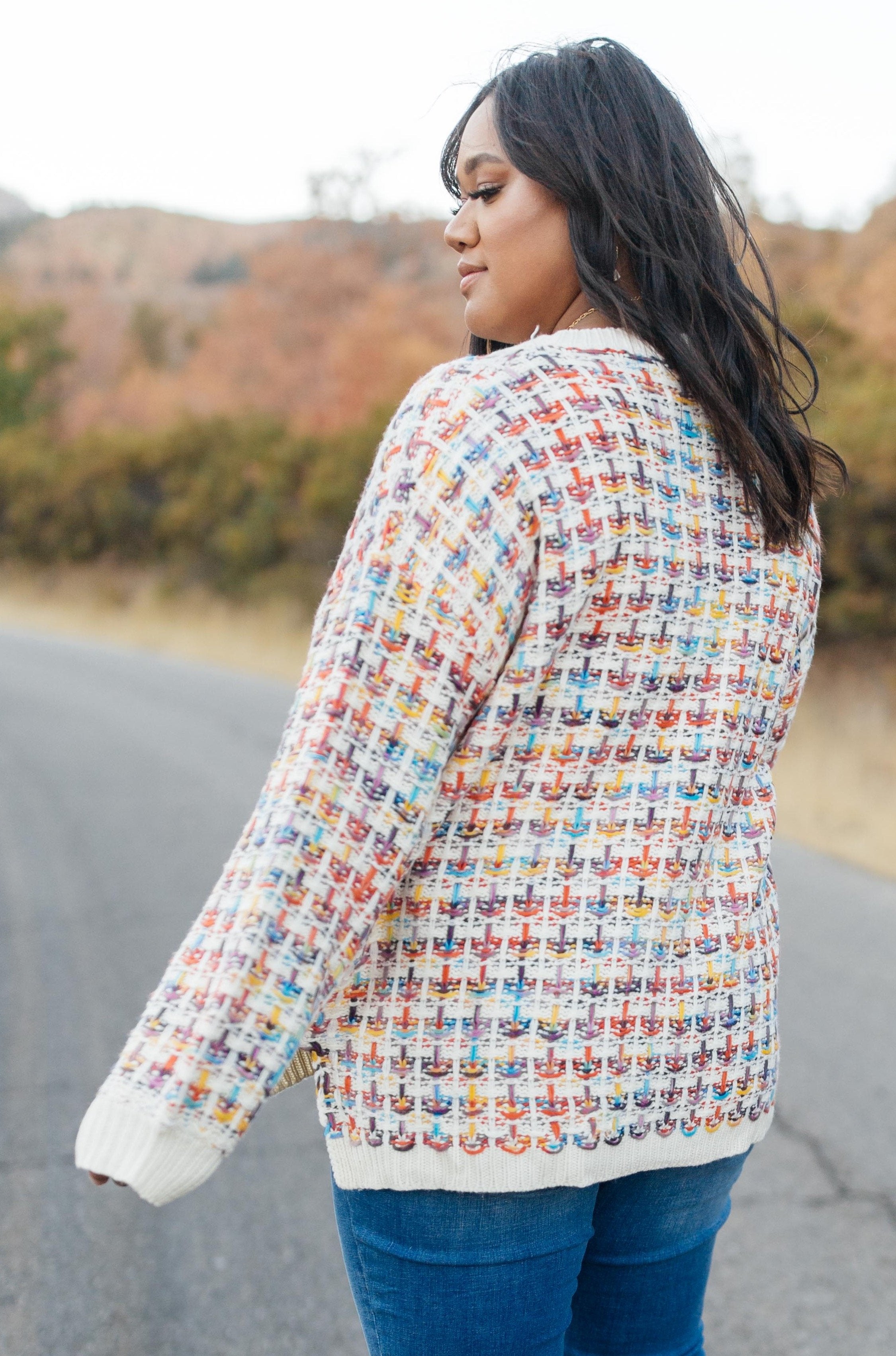 Makin' Me Love You Multicolored Sweater