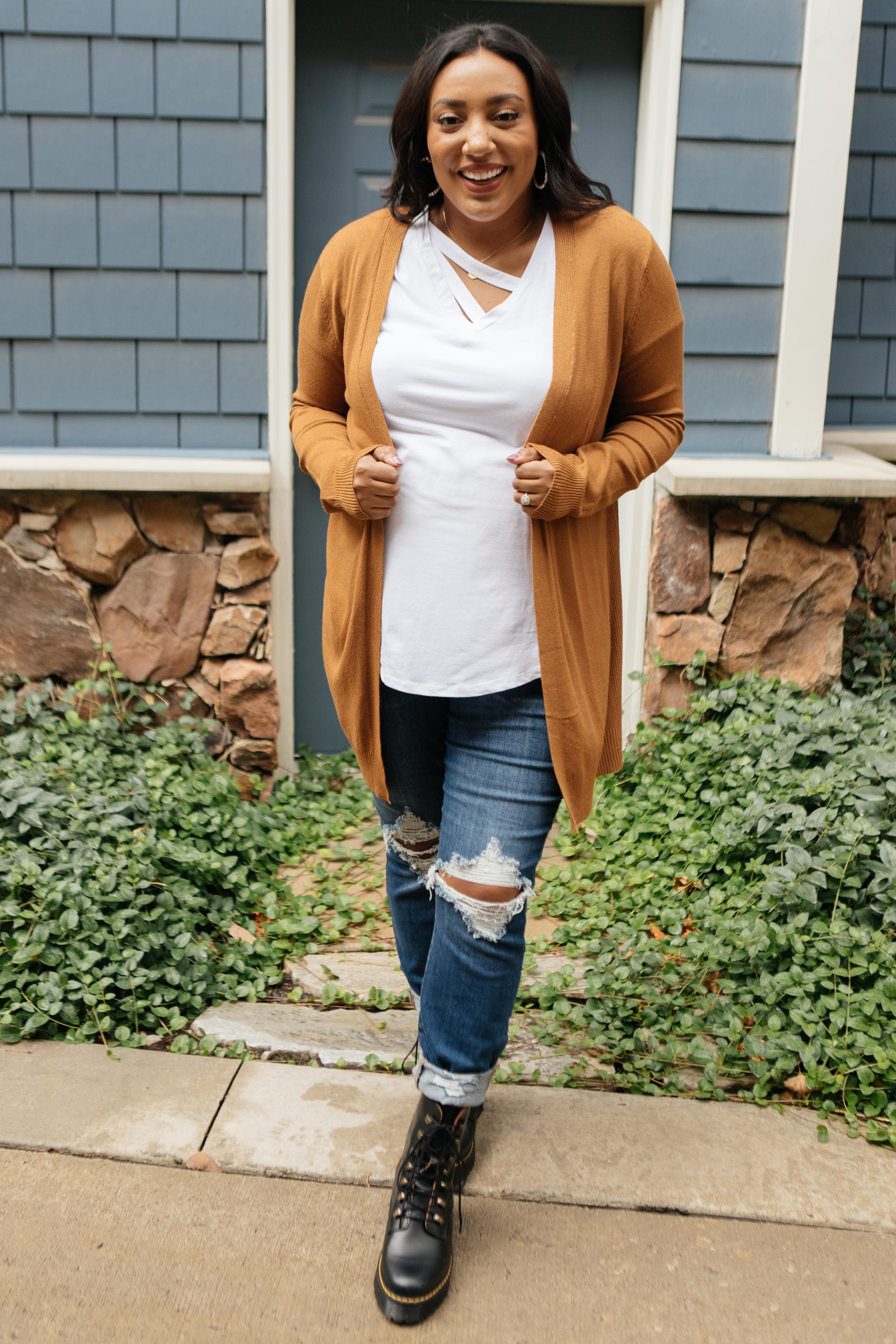 Million Dollar Caramel Cardigan