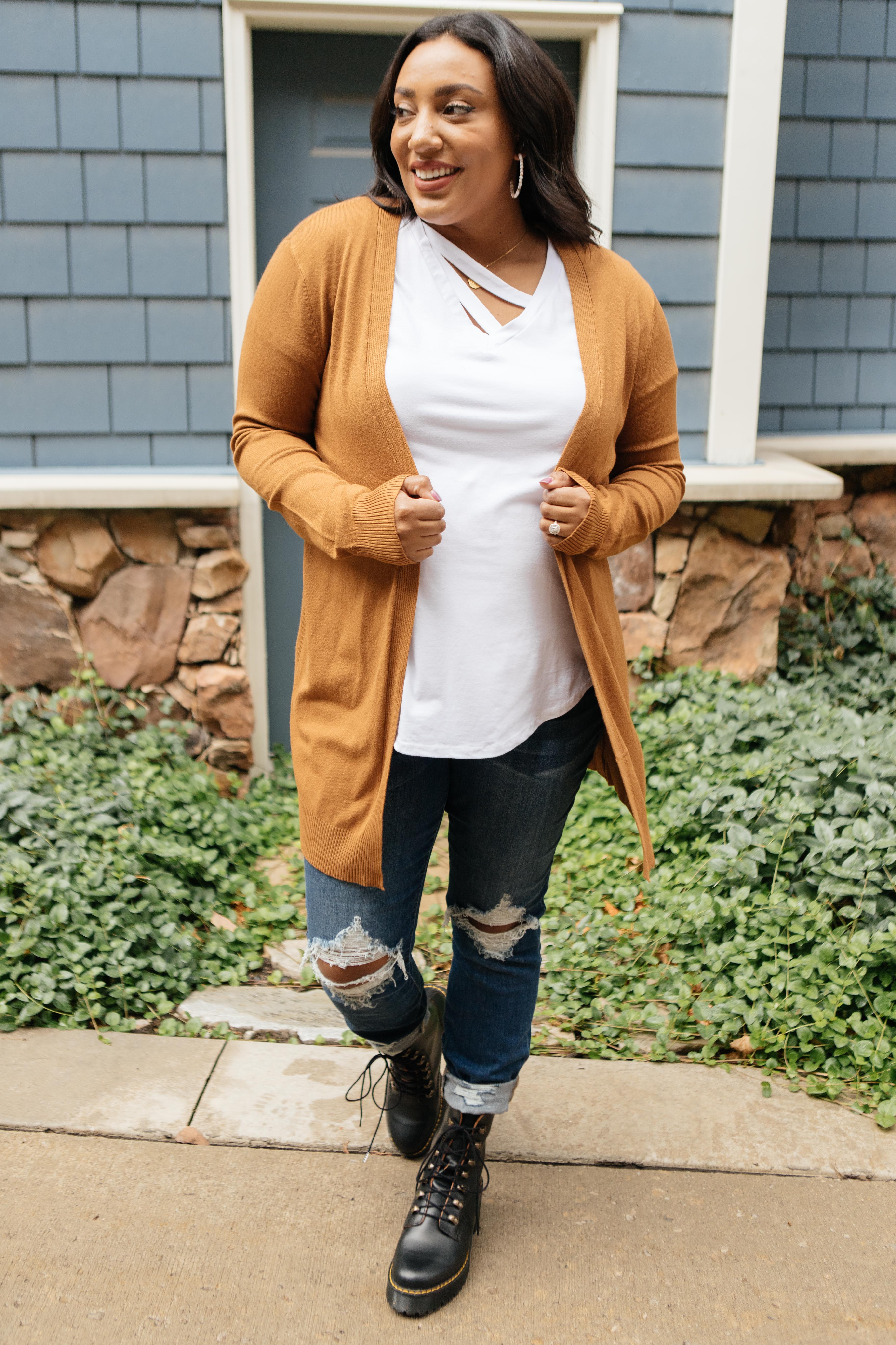 Million Dollar Caramel Cardigan