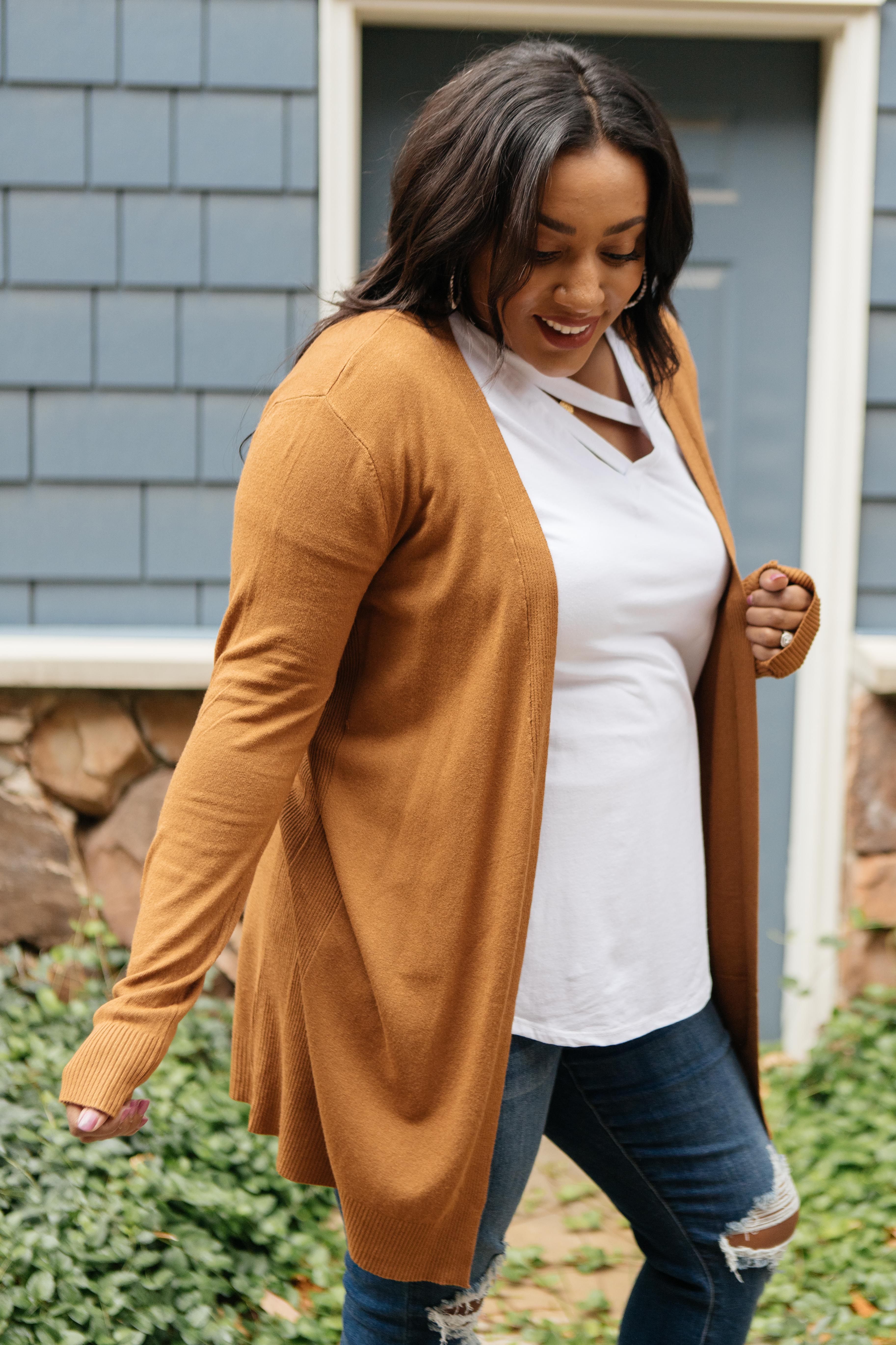 Million Dollar Caramel Cardigan