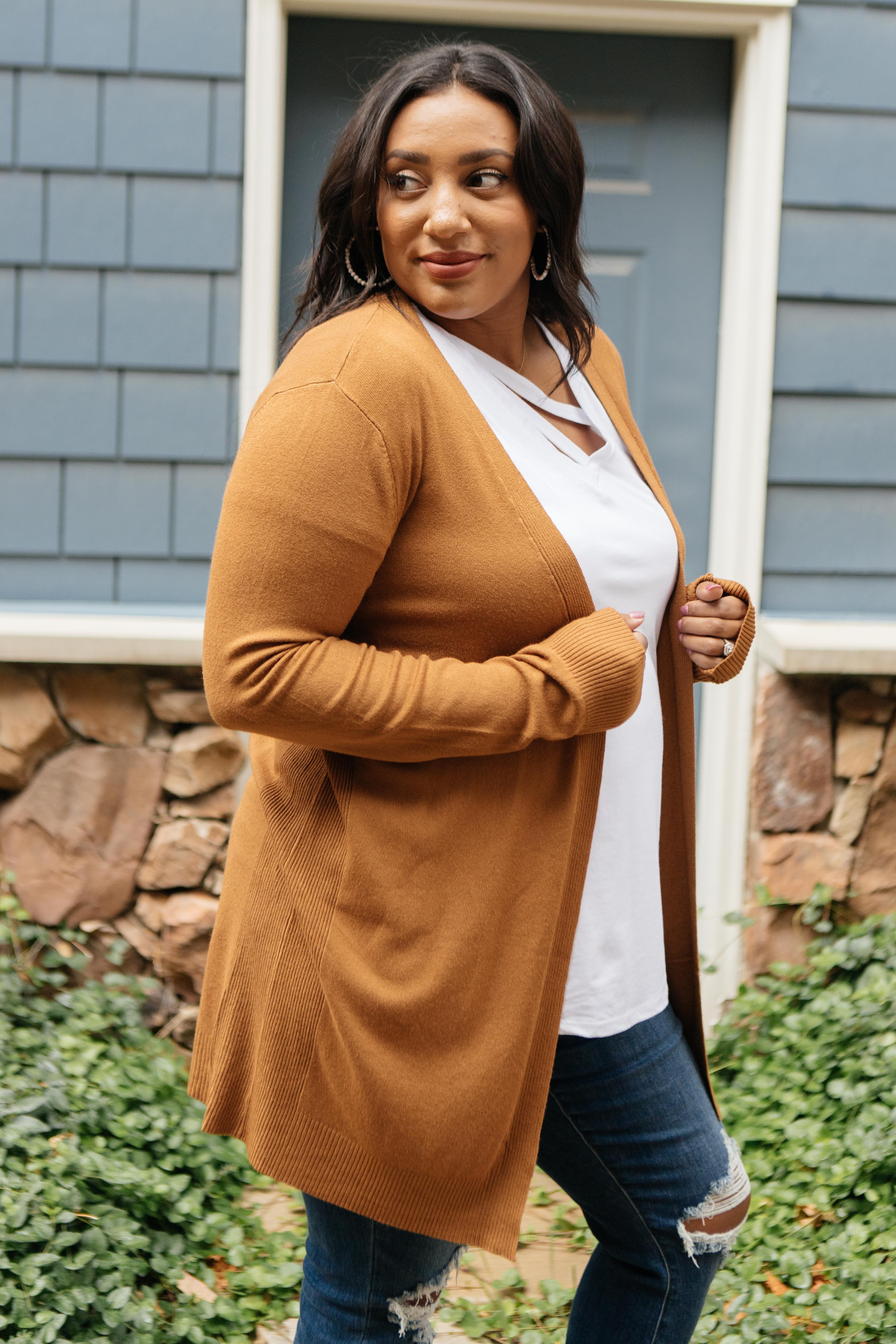 Million Dollar Caramel Cardigan