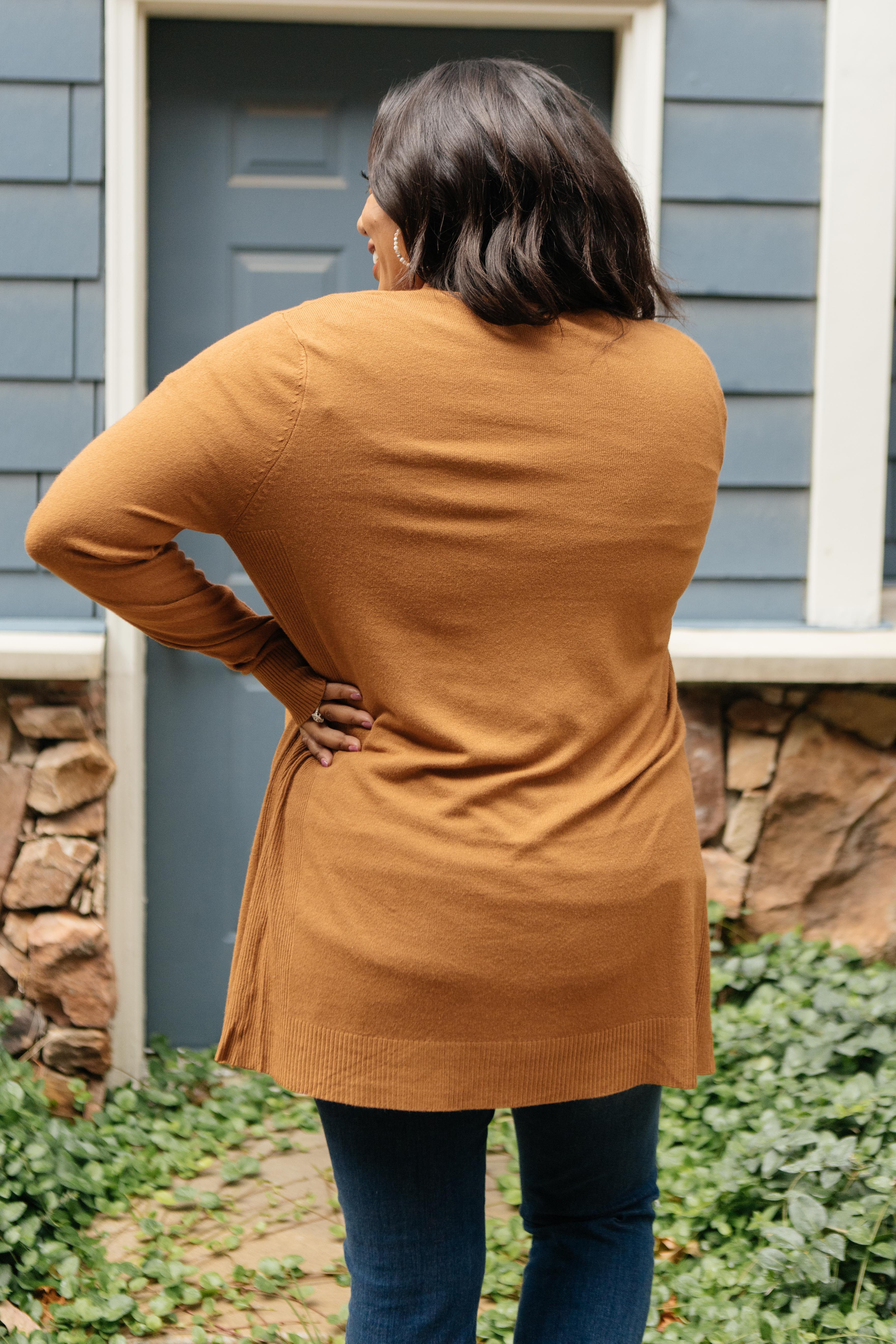 Million Dollar Caramel Cardigan