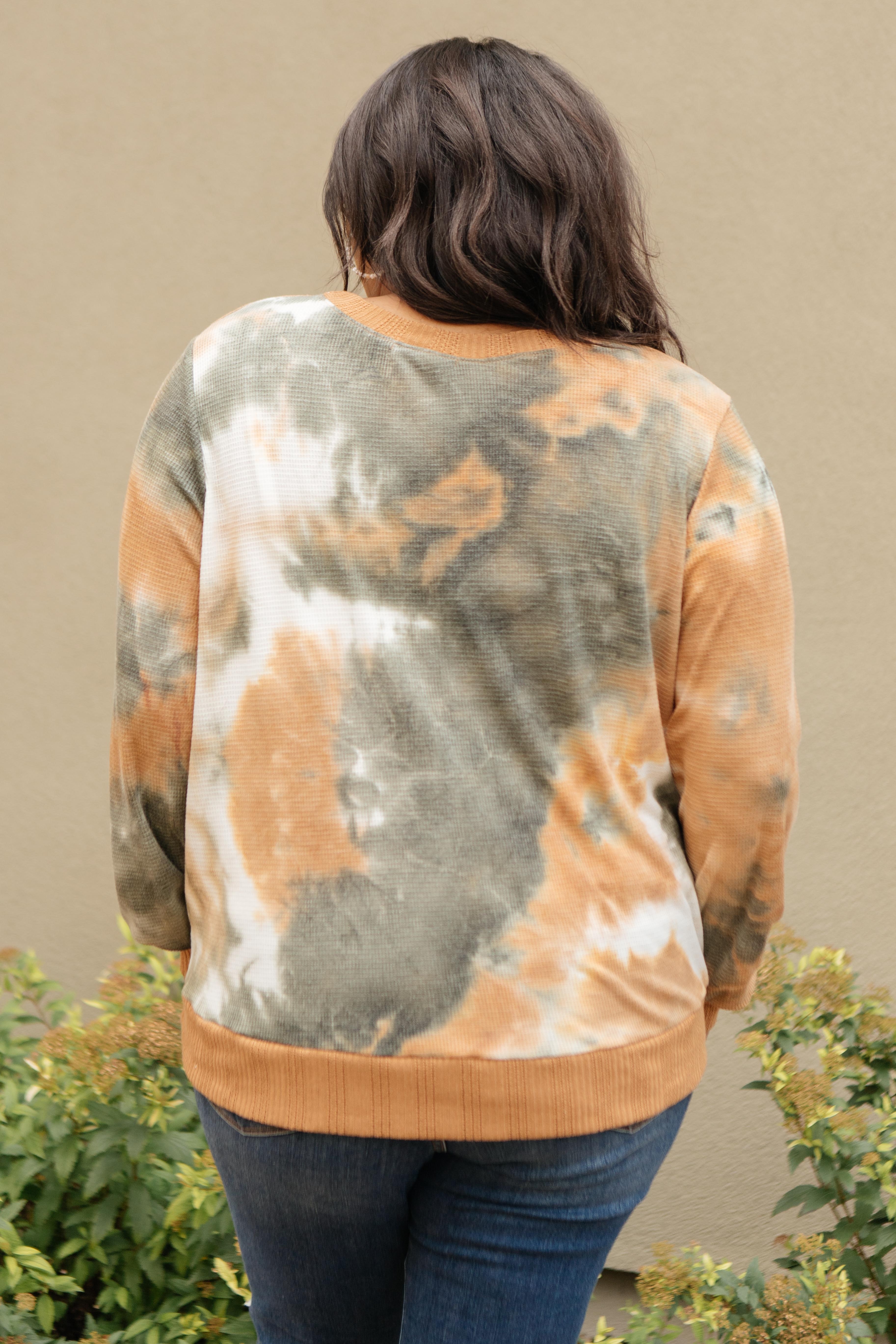 Mix Of Emotions Waffle Knit Top