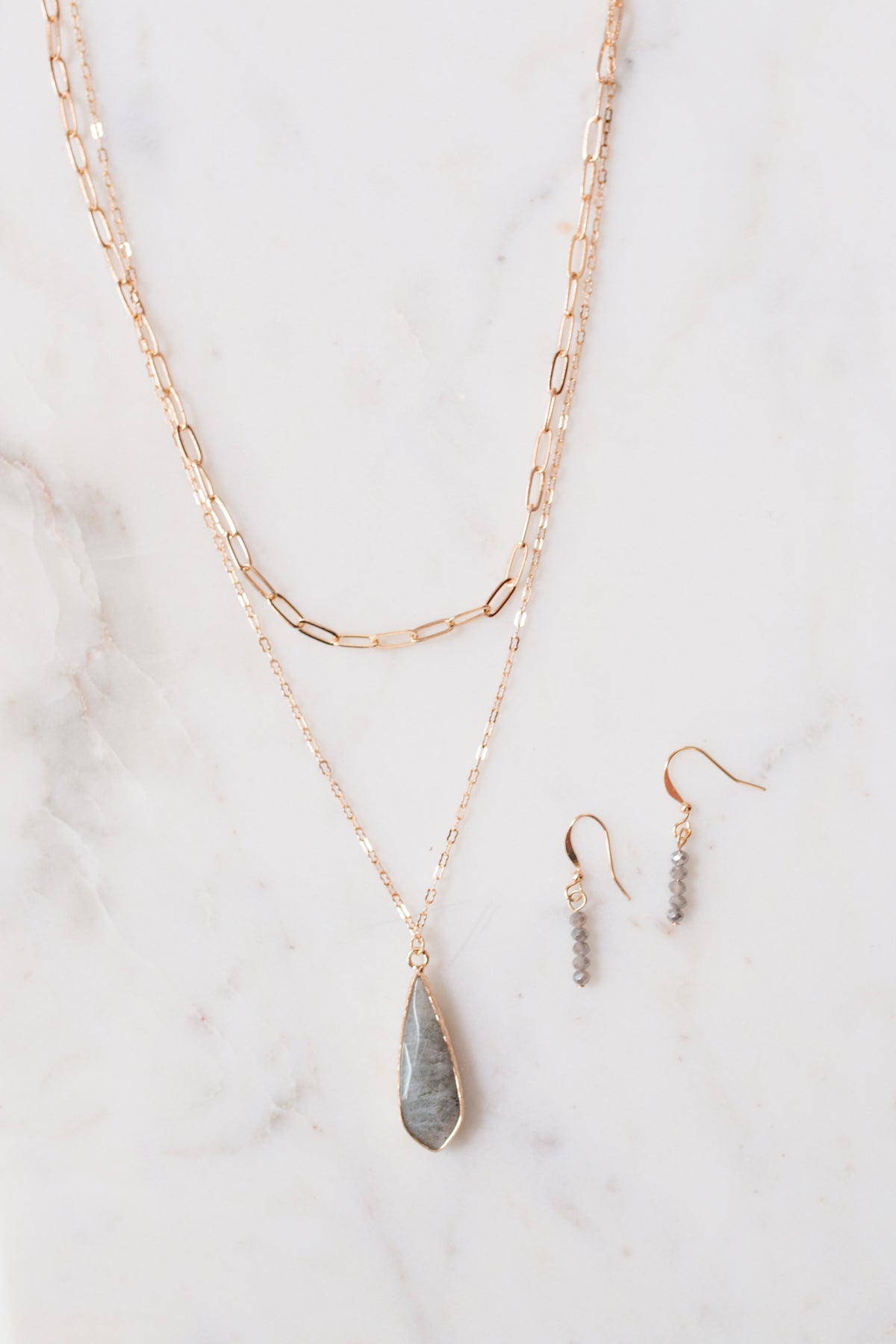Penelope Pendant And Earring Set