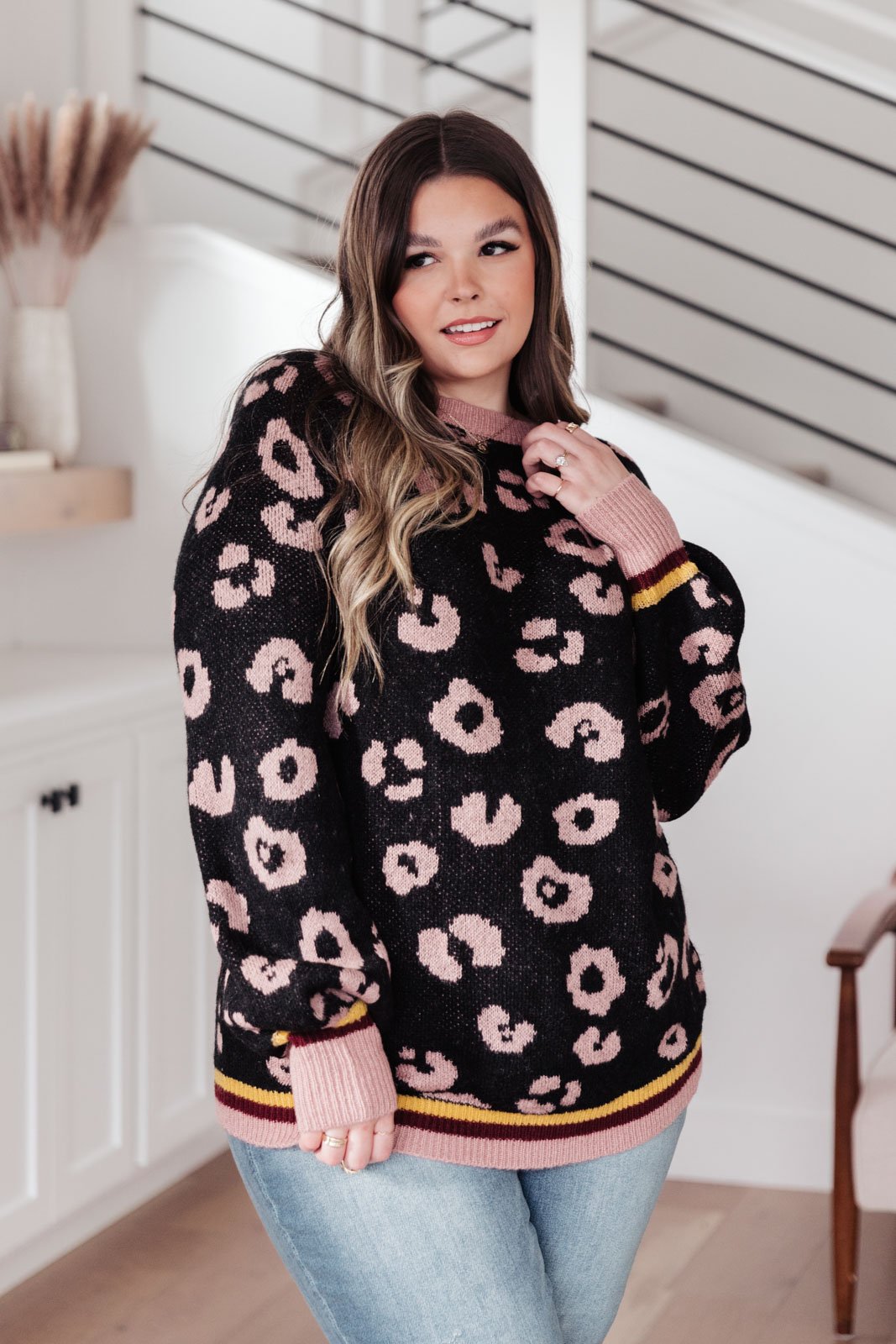 Pink Jag Sweater