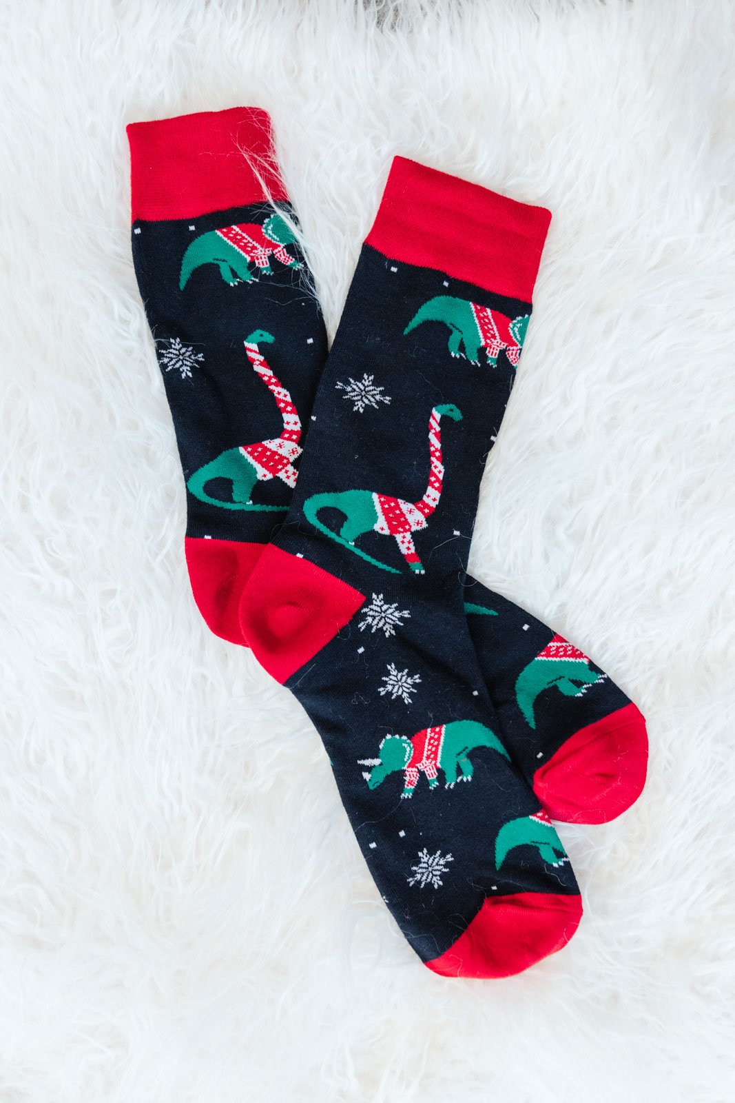 Rawrsome Christmas Socks