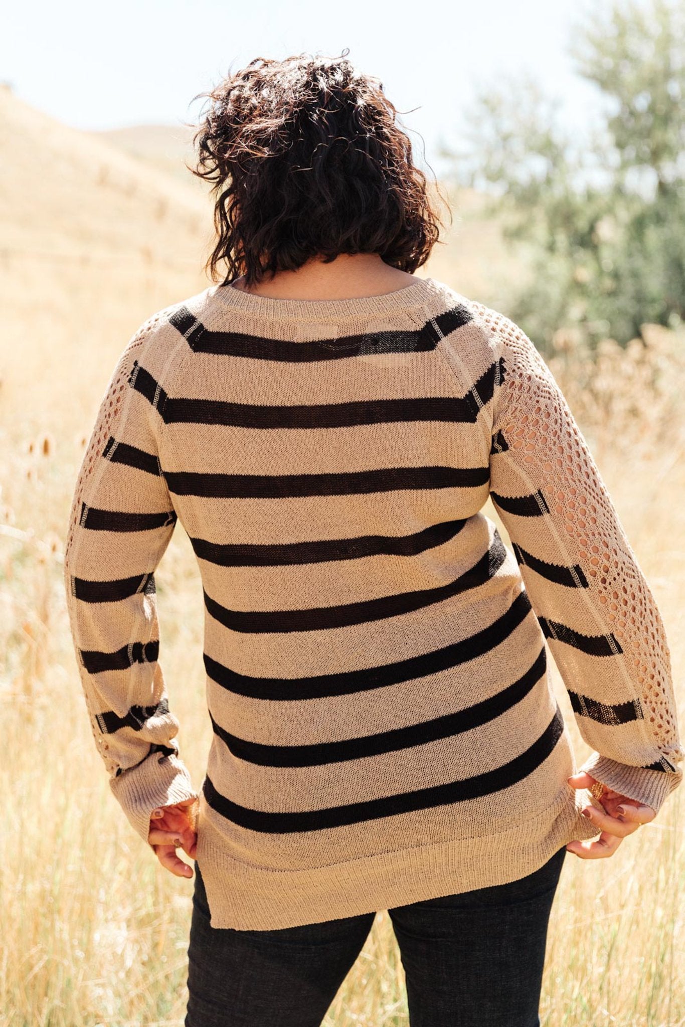 Safe And Sound Striped Top