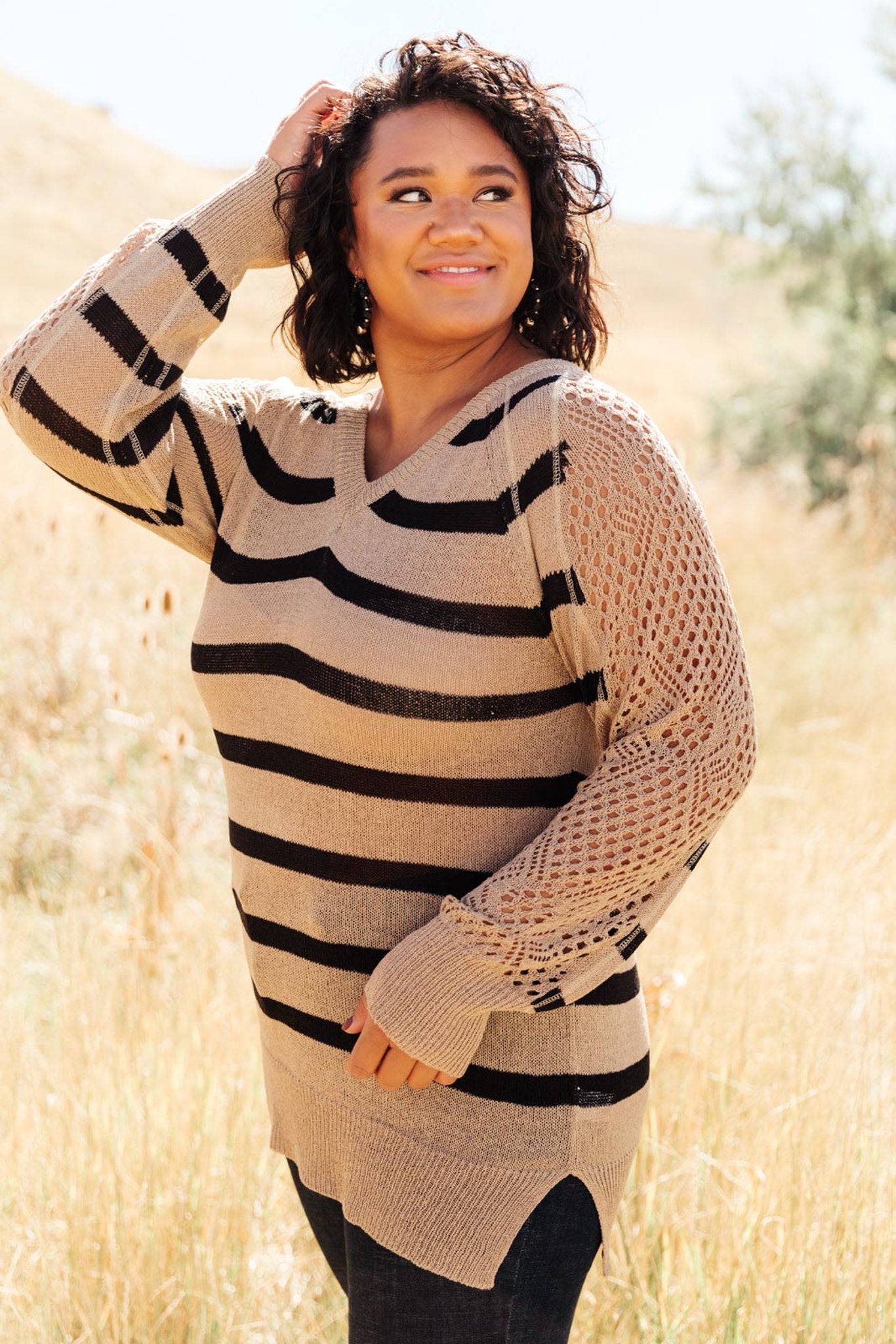 Safe And Sound Striped Top