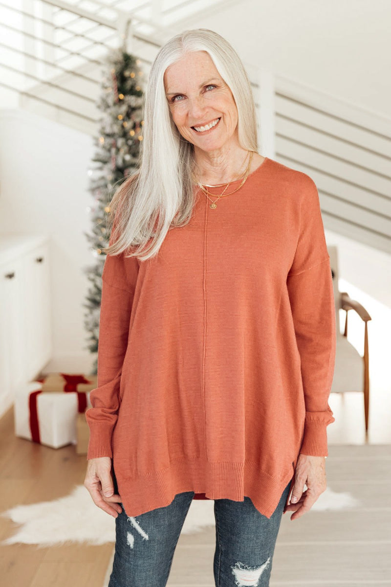 DOORBUSTER Show Off Sweater in Blush