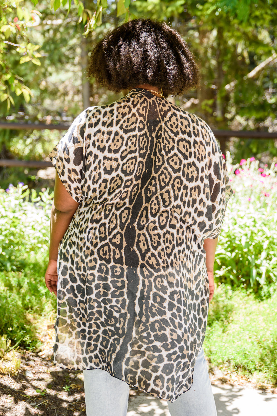 Spice Up Your Life Kimono In Black