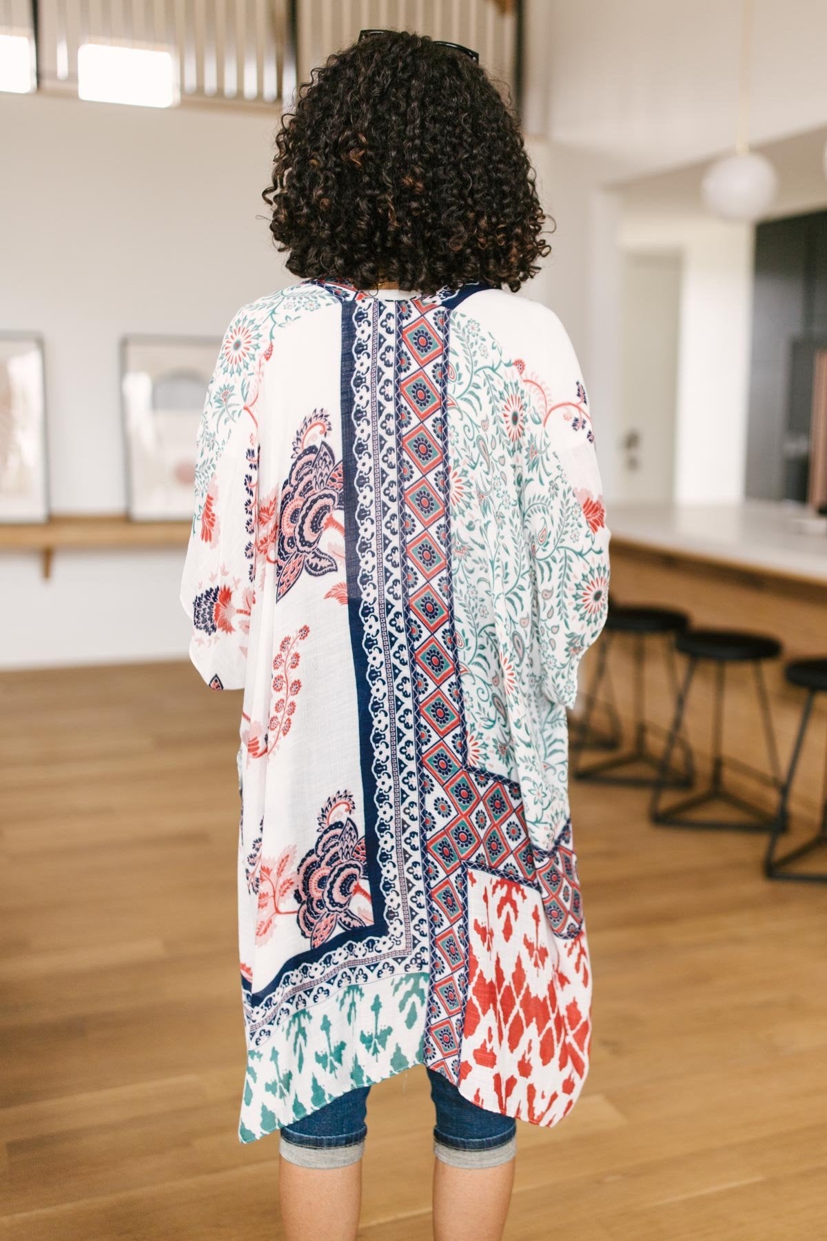 Spring Skies Kimono