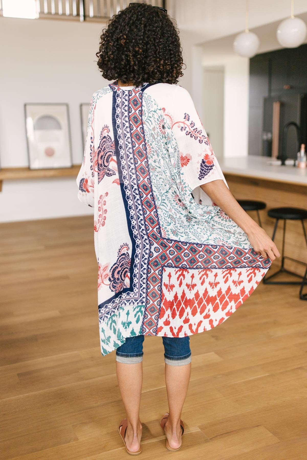 Spring Skies Kimono