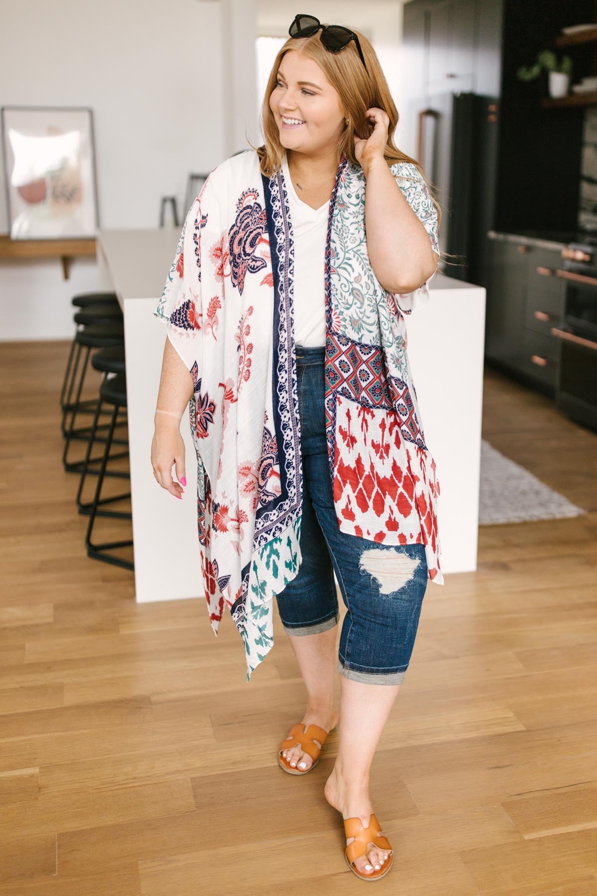 Spring Skies Kimono